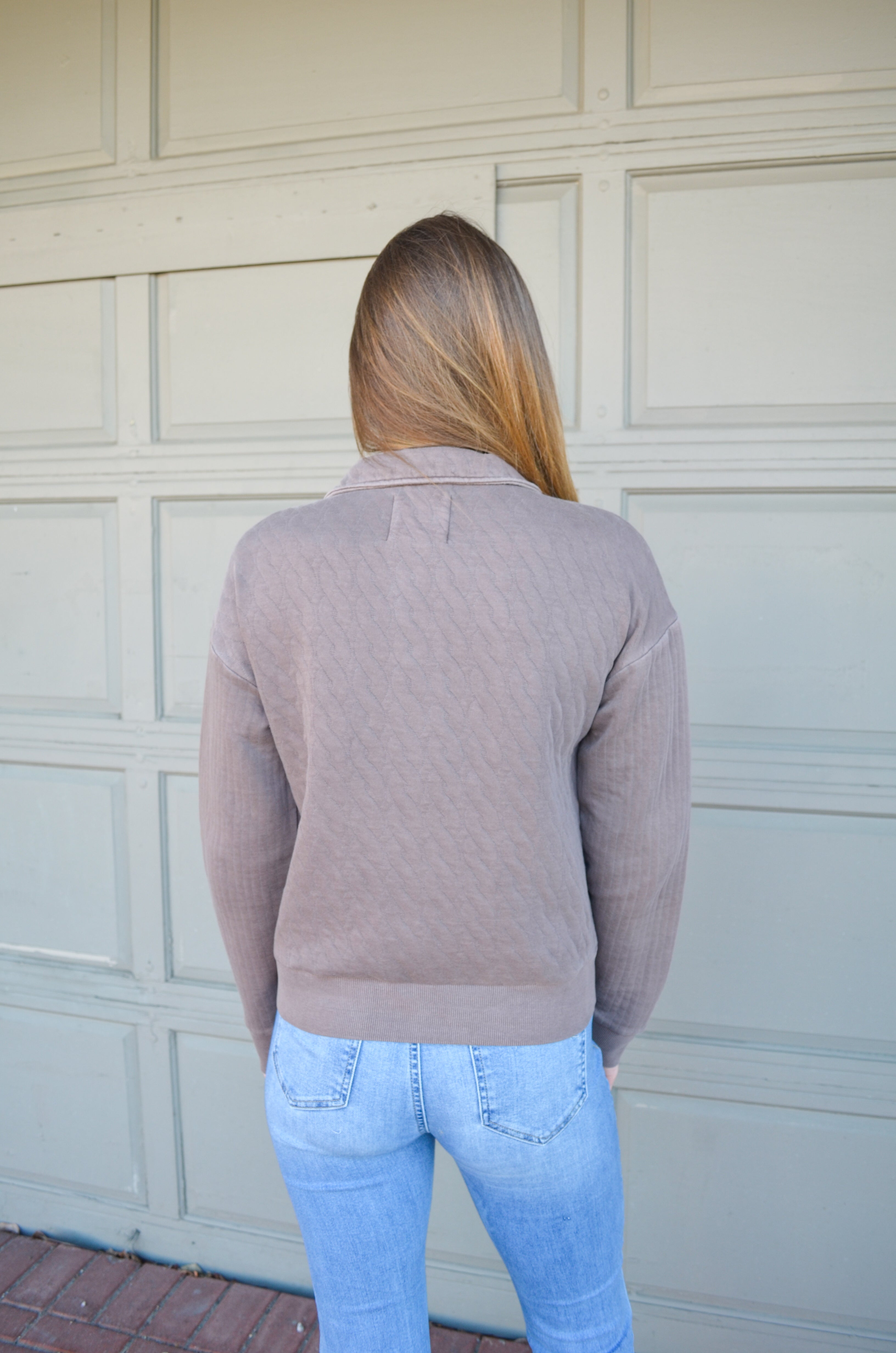 Plum Look My Way Pullover