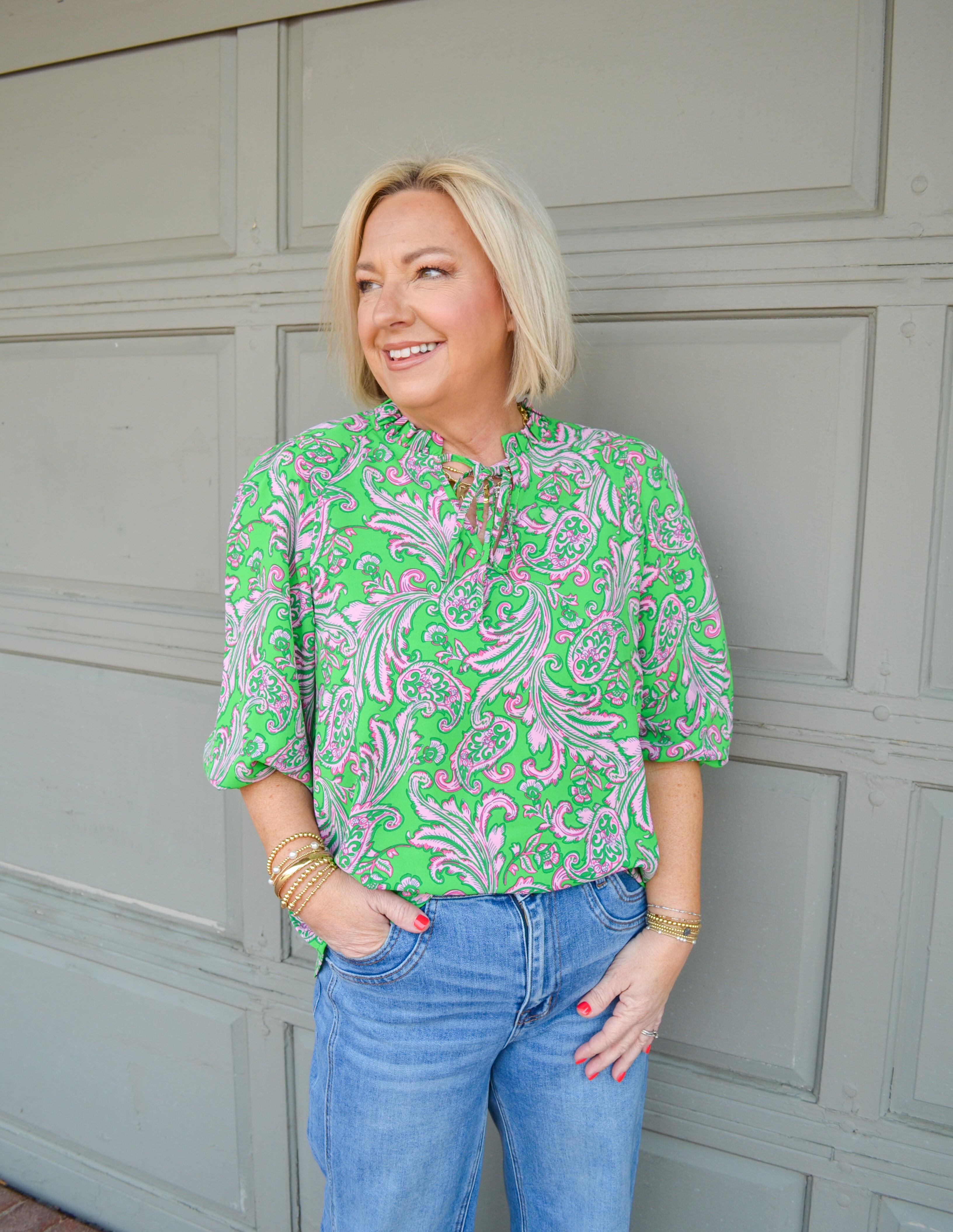 Pretty in Paisley Top