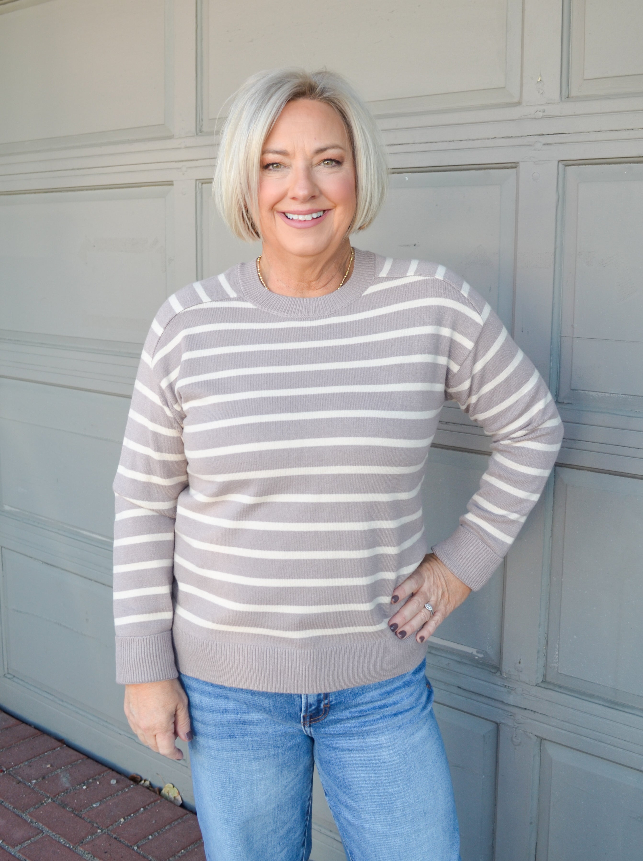 Fall Forecast Sweater in Mocha