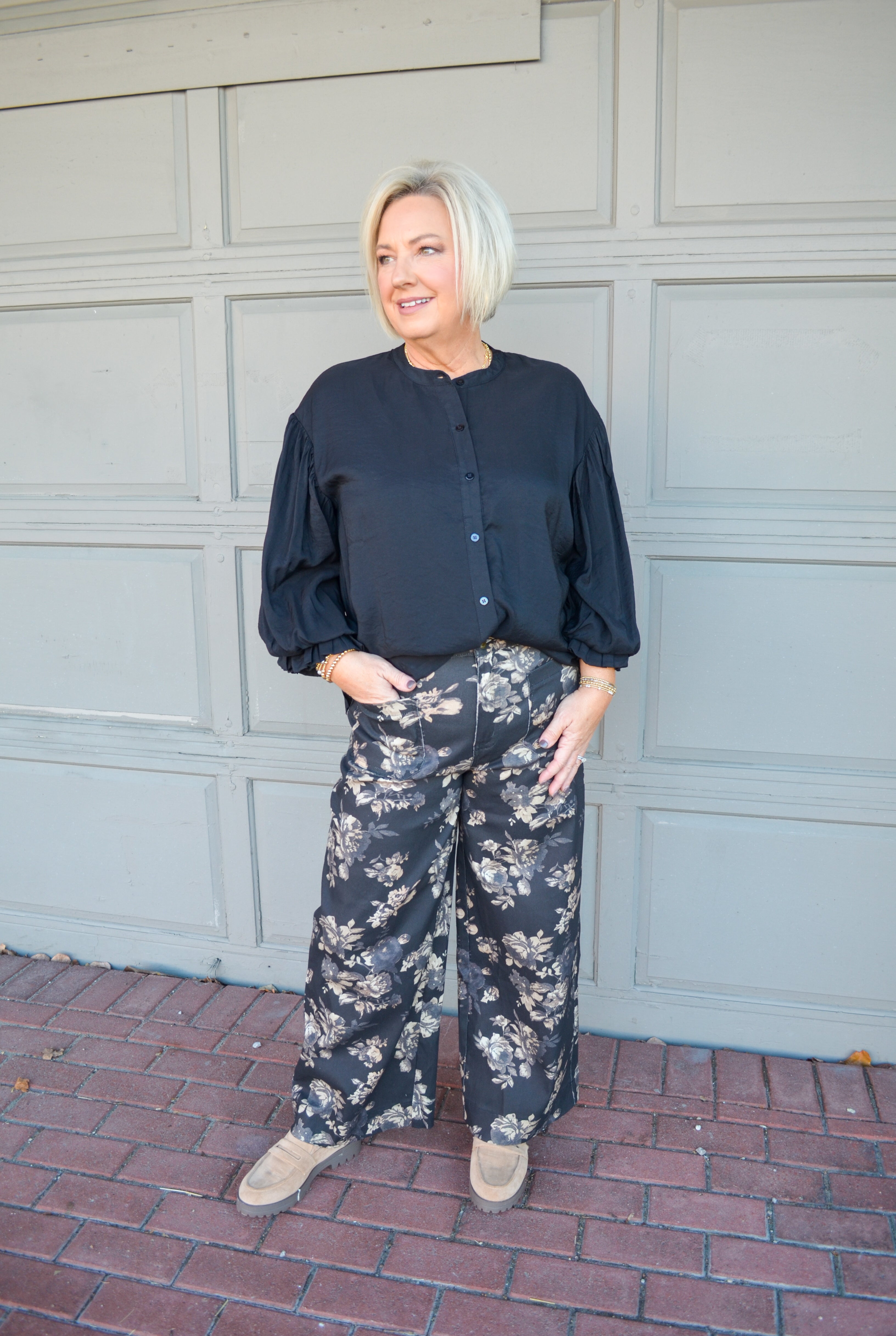 Lovely Views Puff Sleeve Top