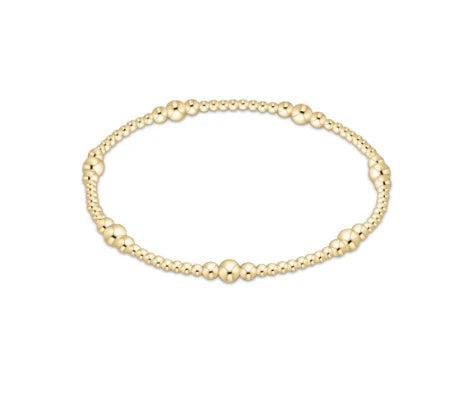 Purpose Gold 4mm Bead Bracelet