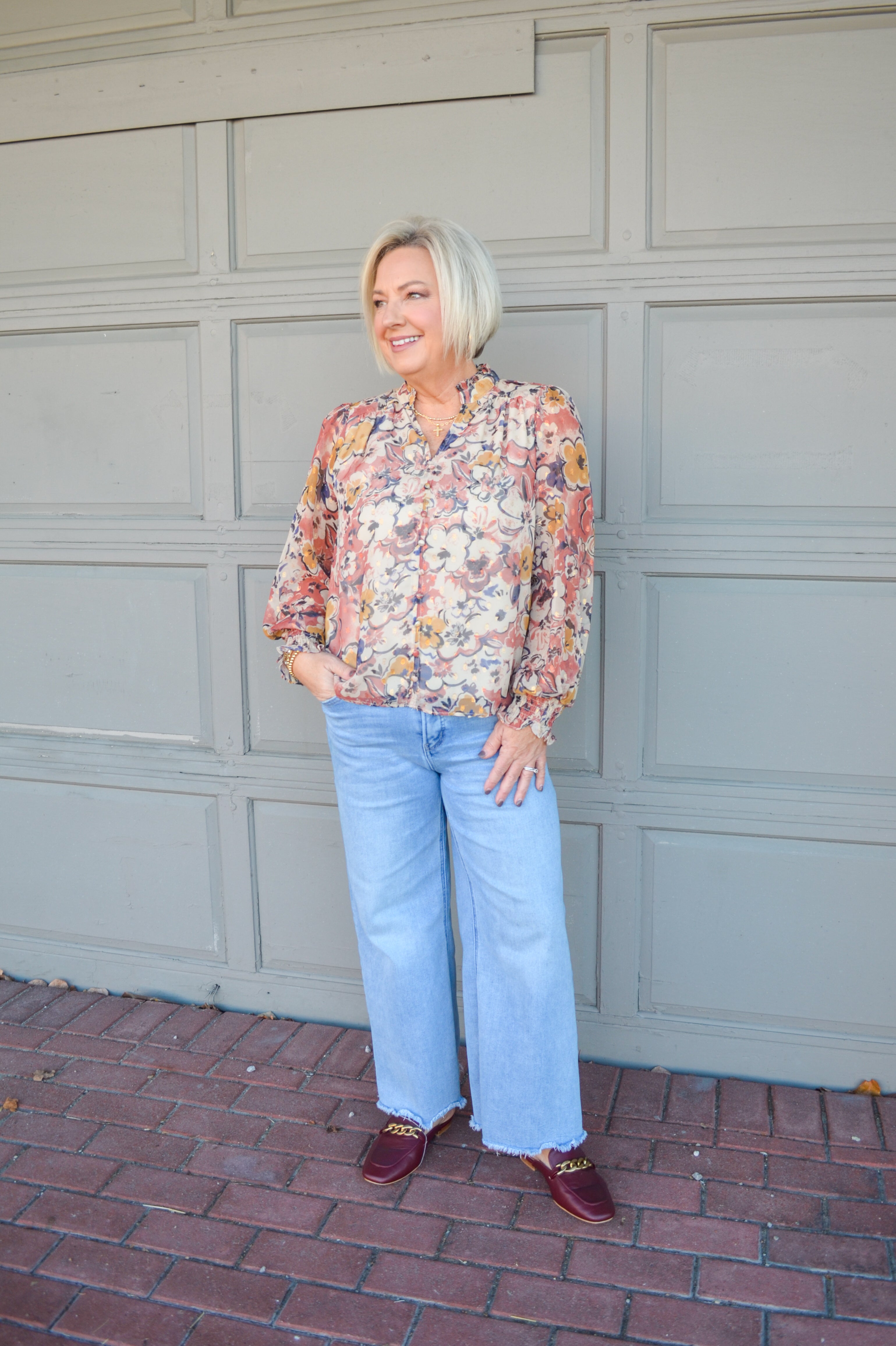 More To Say Long Sleeve Blouse