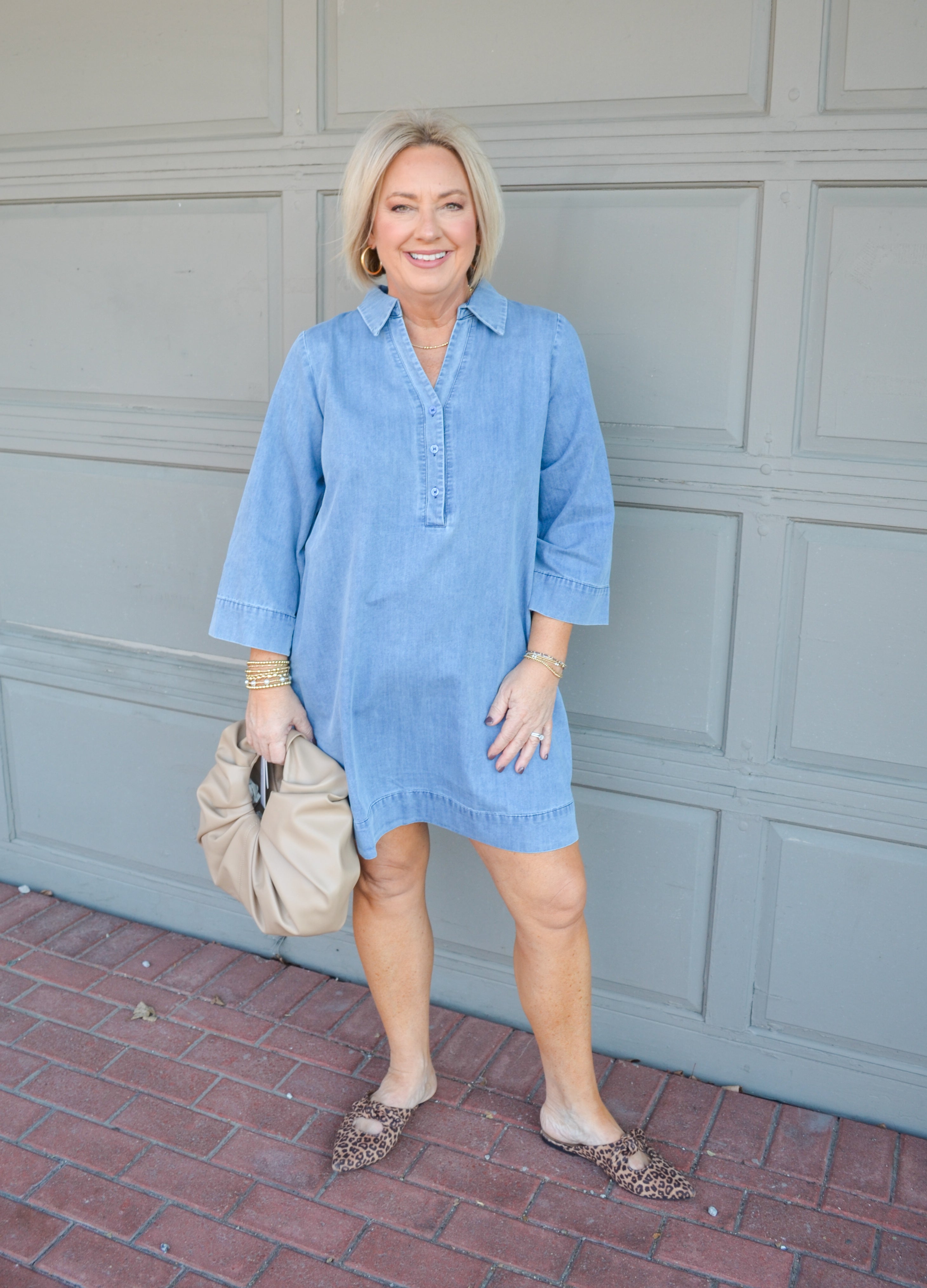 Sunday Market Denim Dress