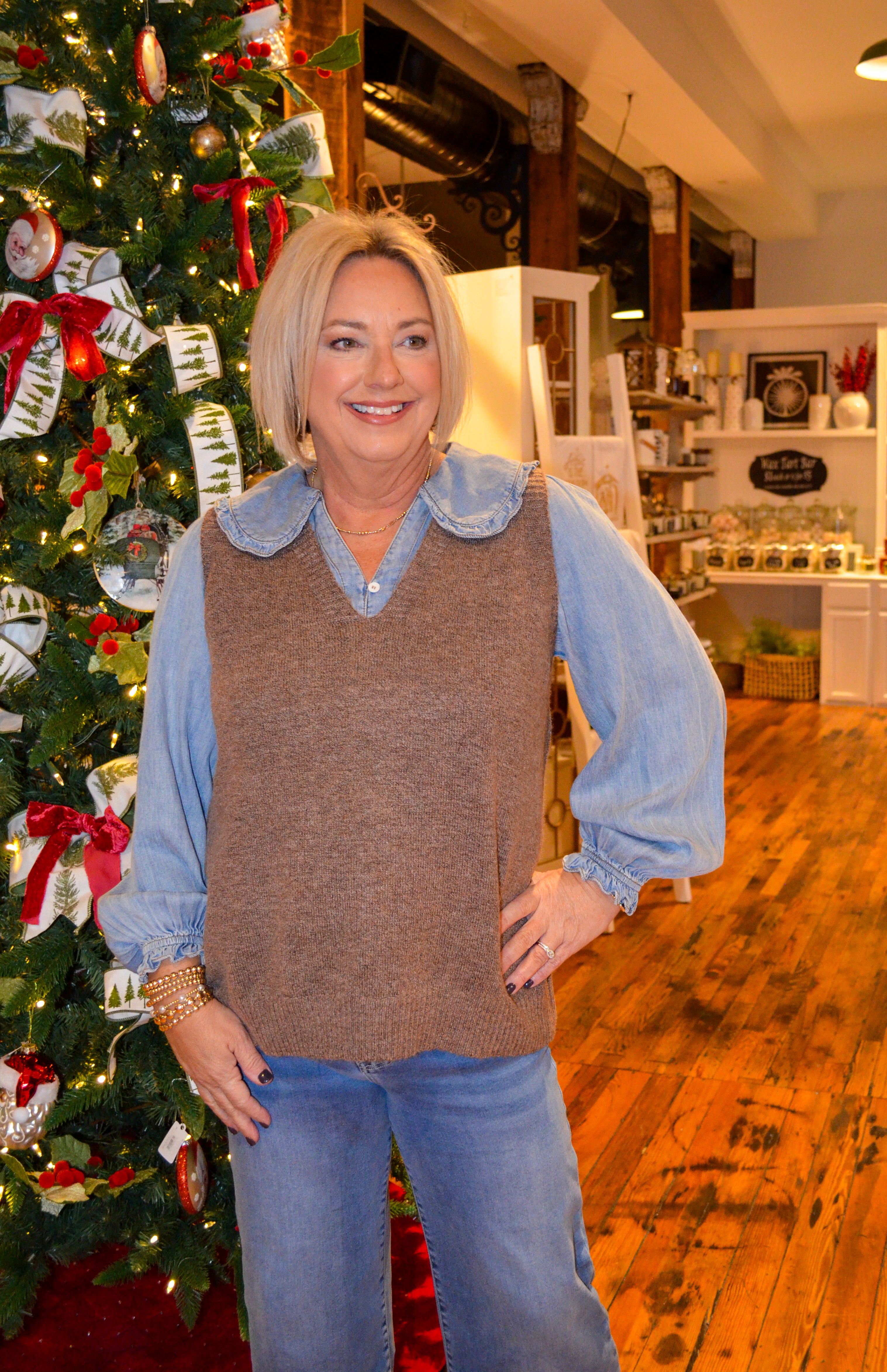 Clever Moment Sweater Vest