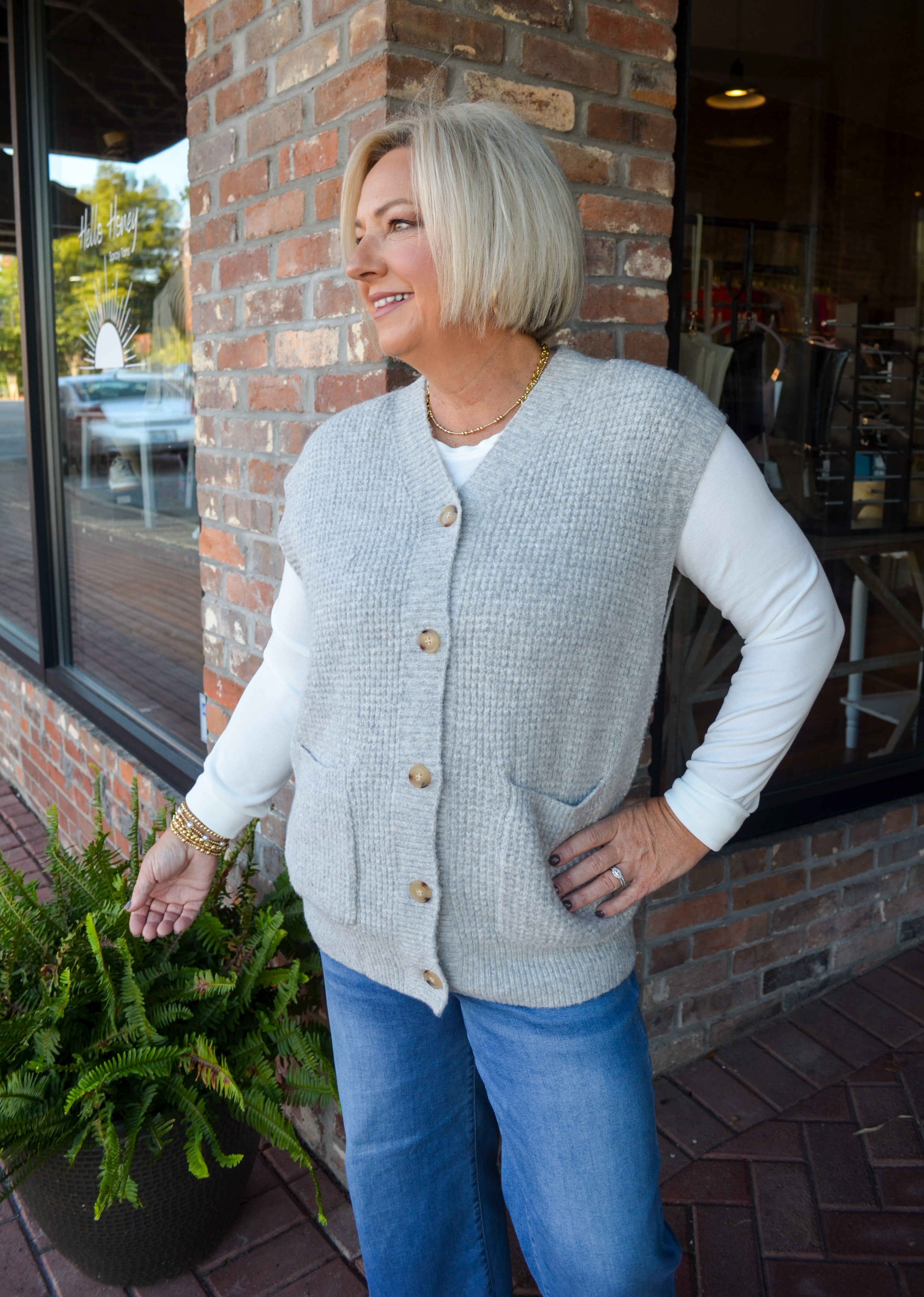 Cozy Feeling Sweater Vest