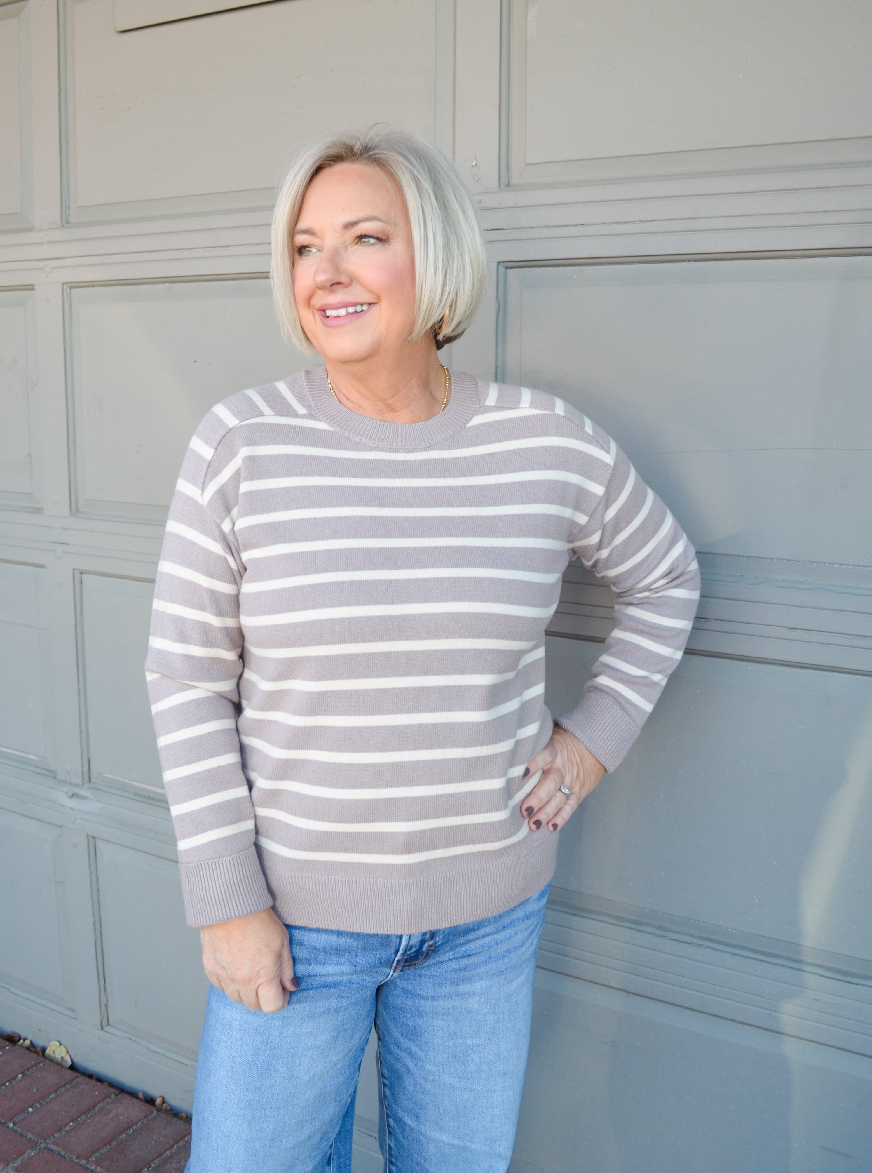 Fall Forecast Sweater in Mocha
