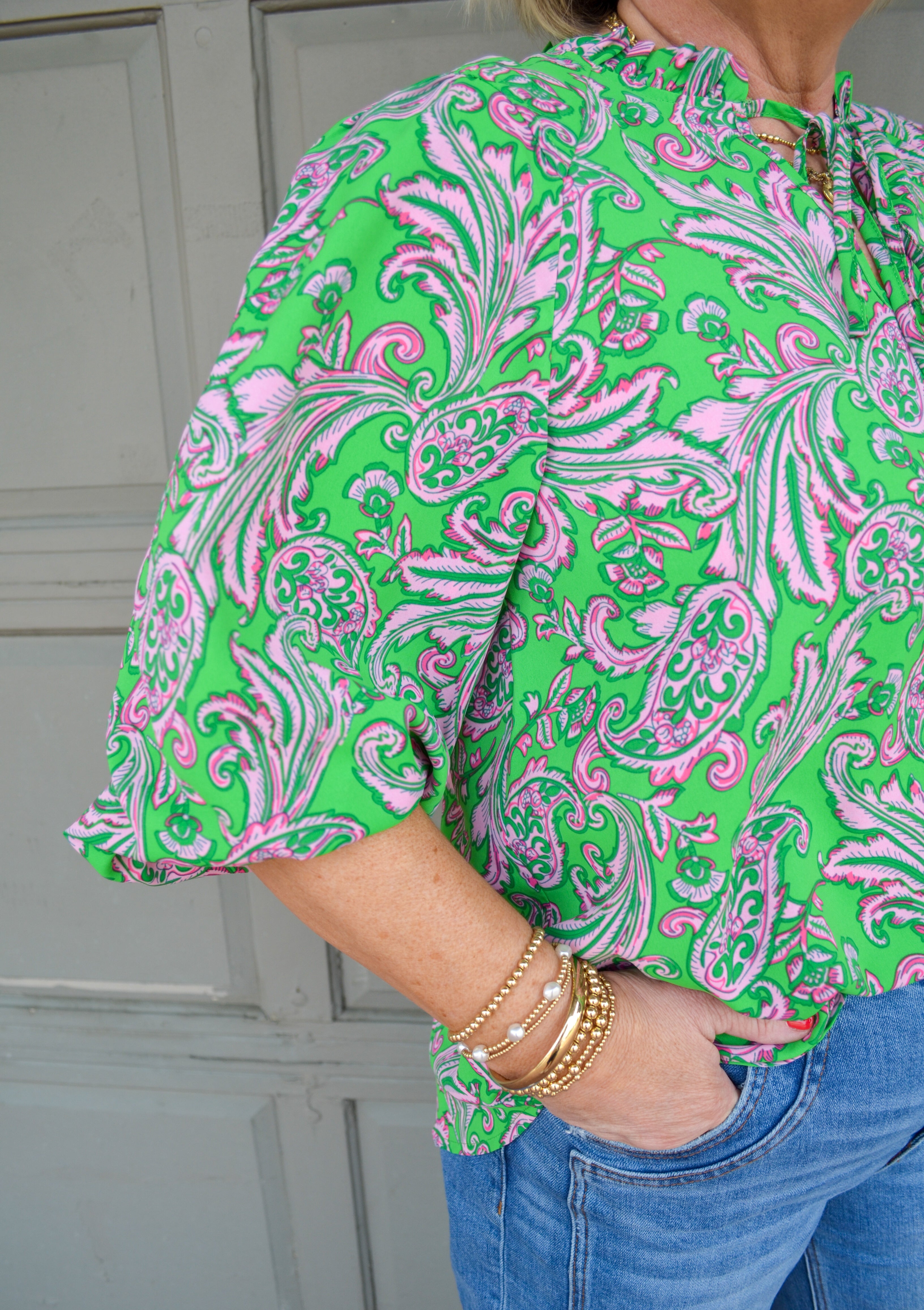 Pretty in Paisley Top