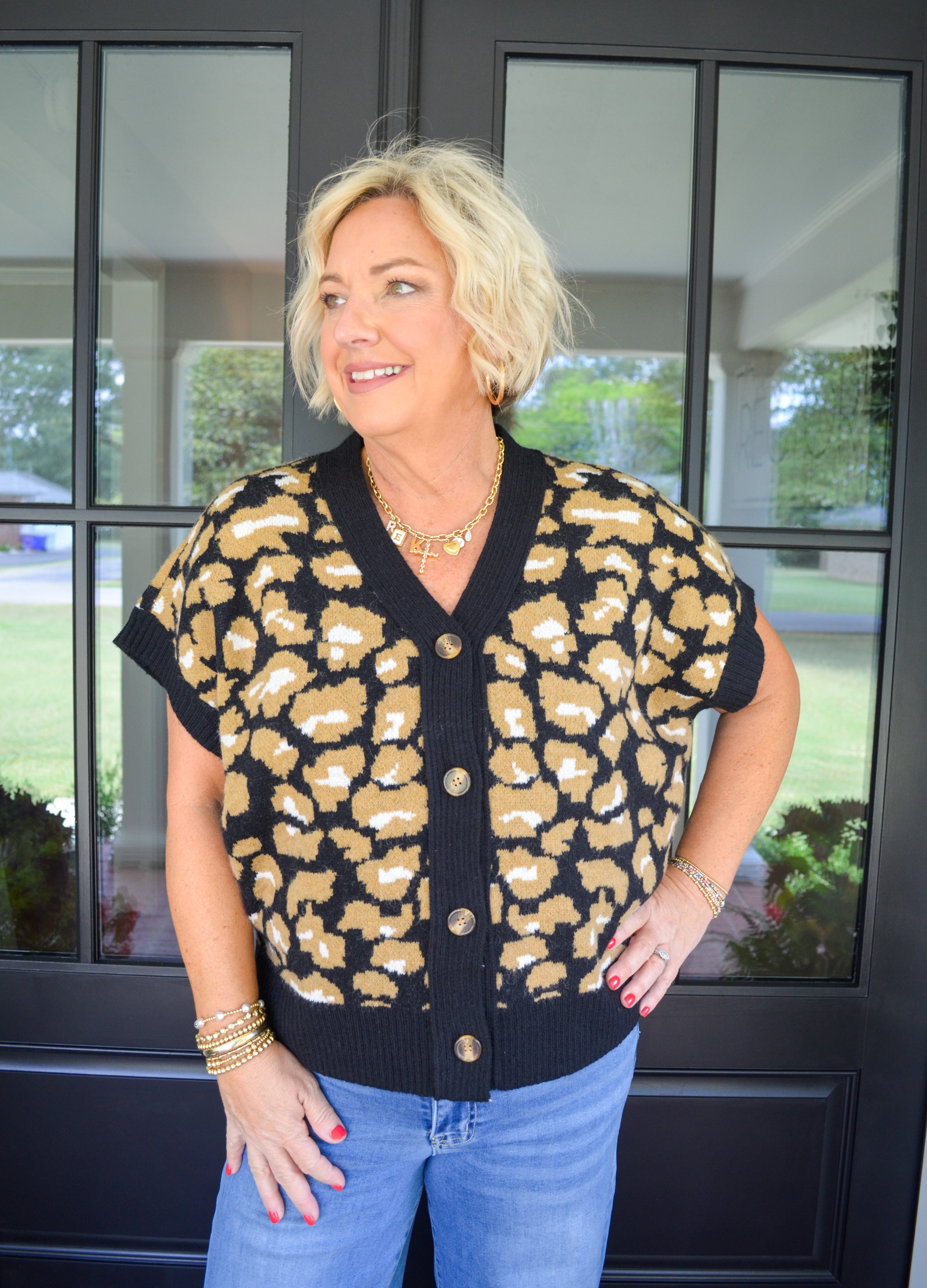 Look My Way Sweater Vest