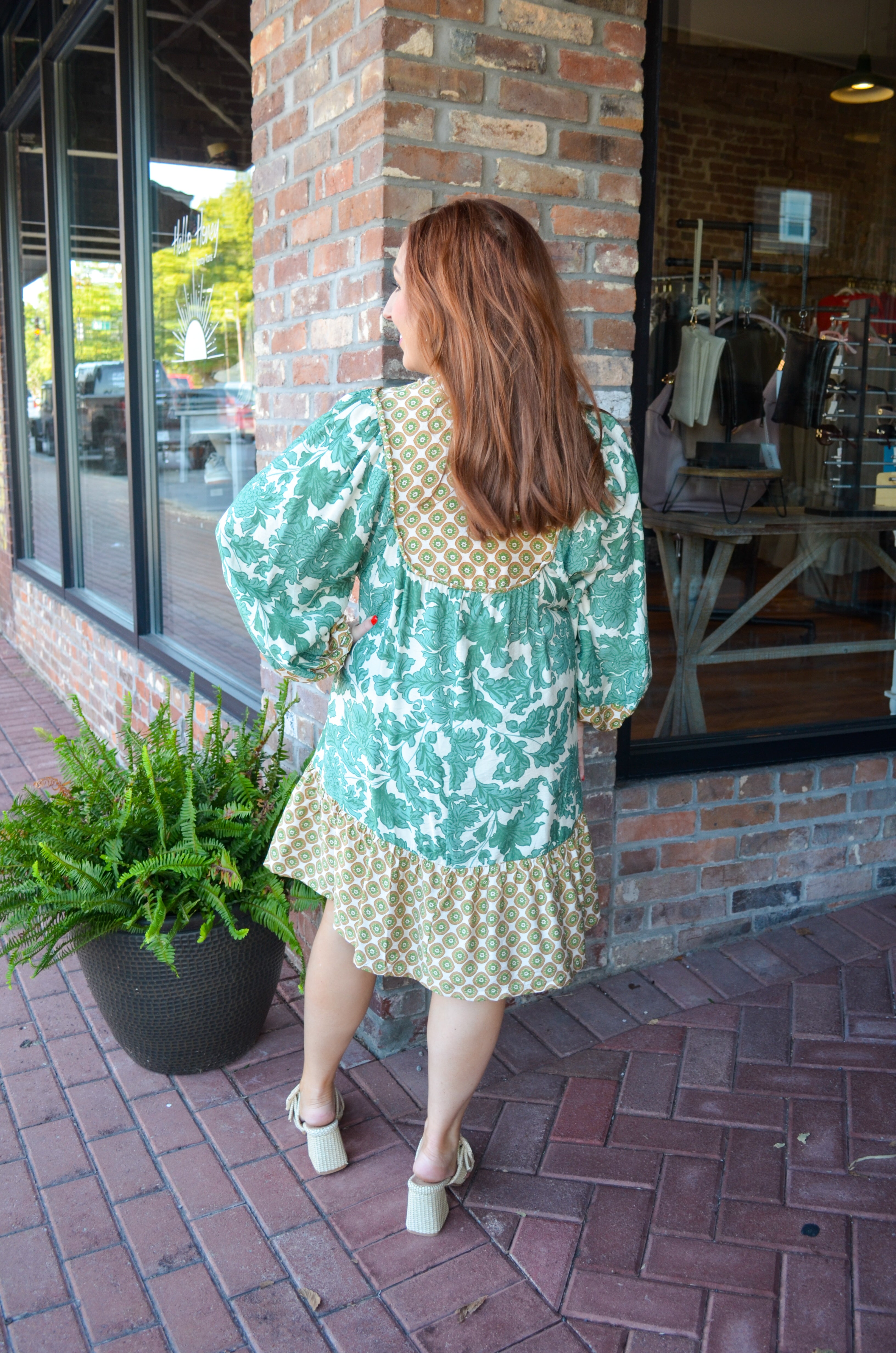 Falling For Floral Dress