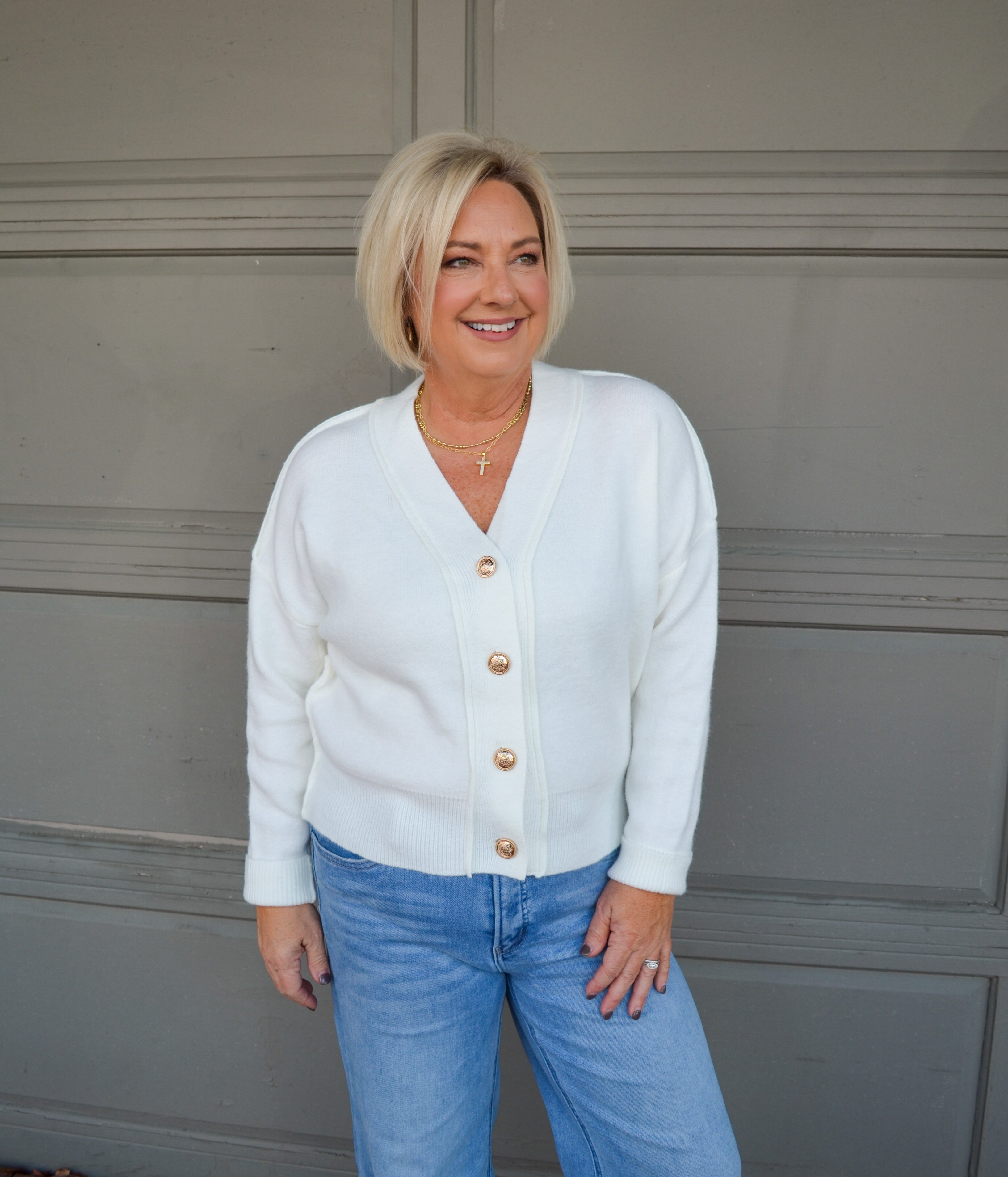 Chic Moment Cream Cardigan