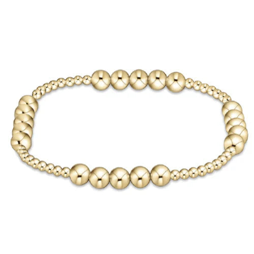 Classic Blissful Pattern 2.5mm Bead Bracelet - 5mm