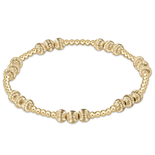 Dignity Joy 5mm Gold Beaded Bracelet