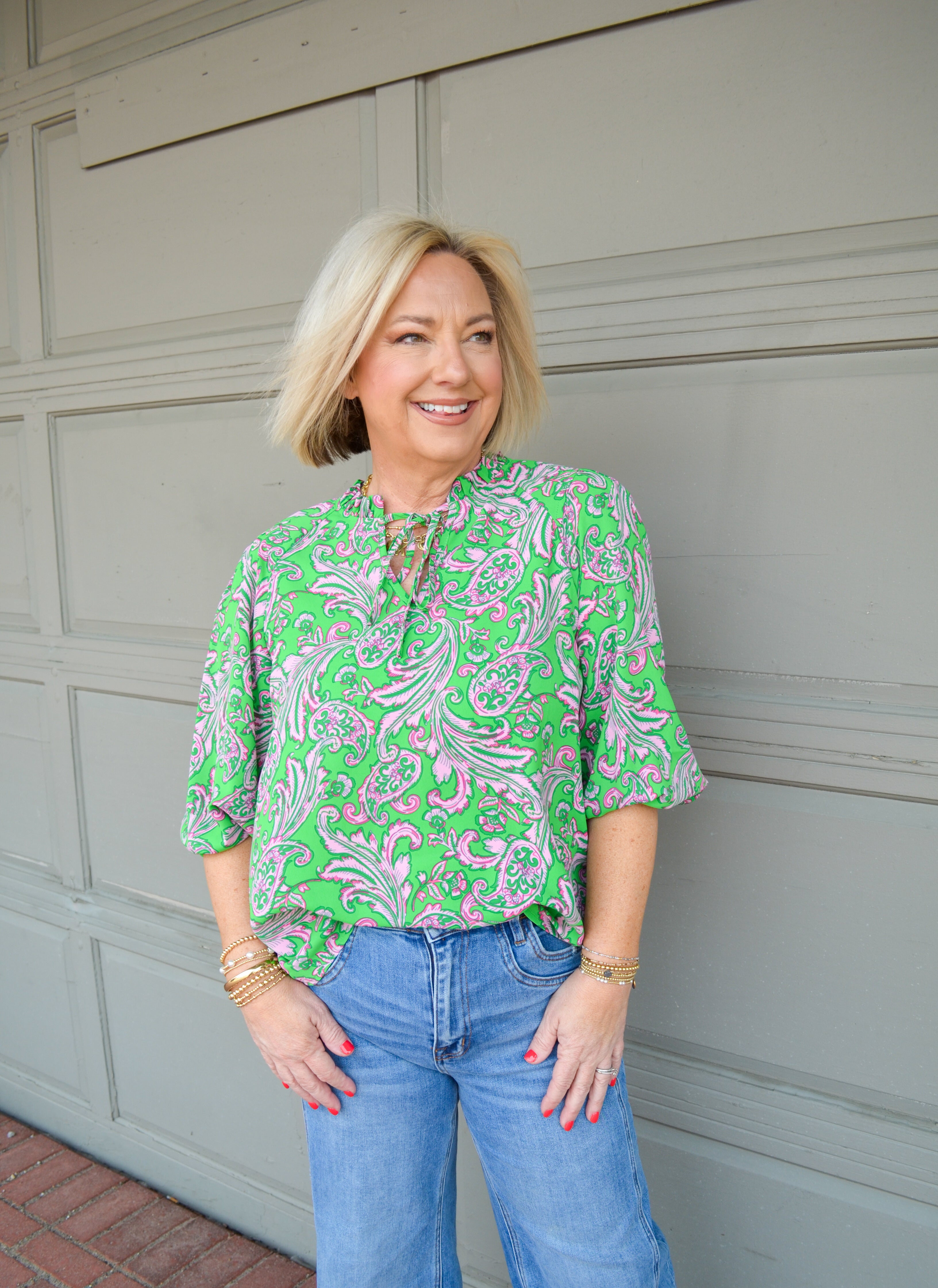 Pretty in Paisley Top