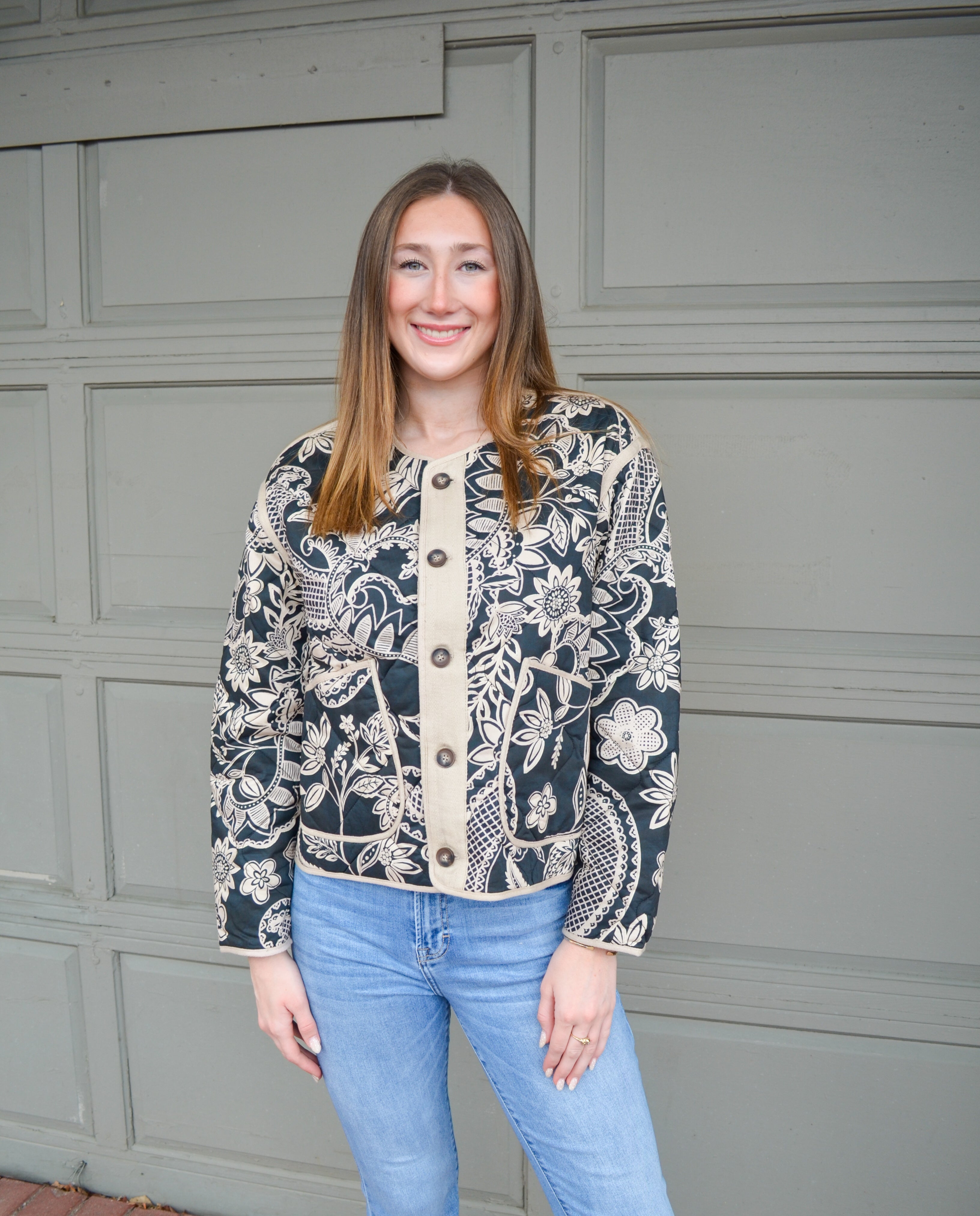 Hello Lovely Quilted Jacket