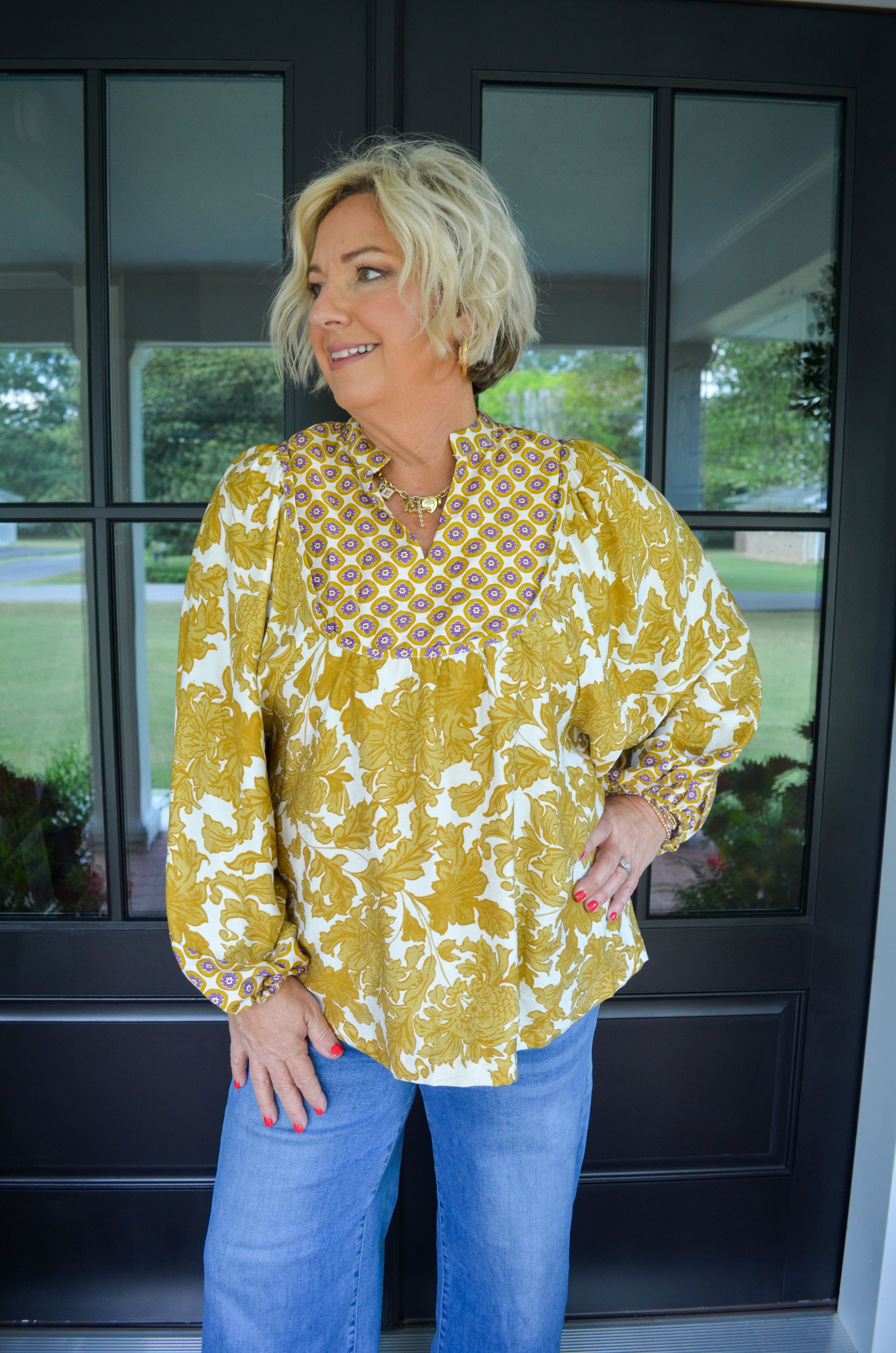 Curvy Harvest Cheer Top