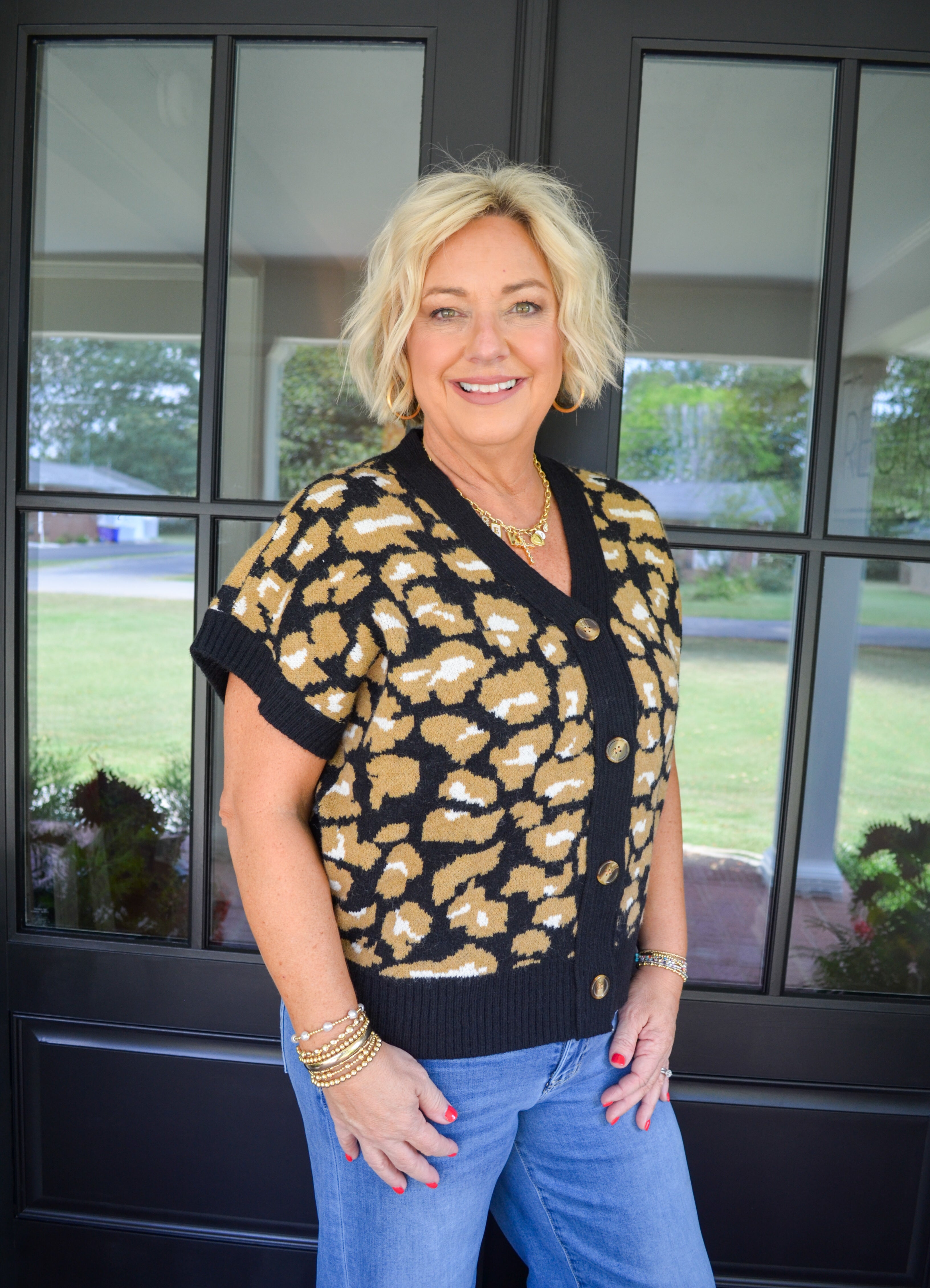 Look My Way Sweater Vest