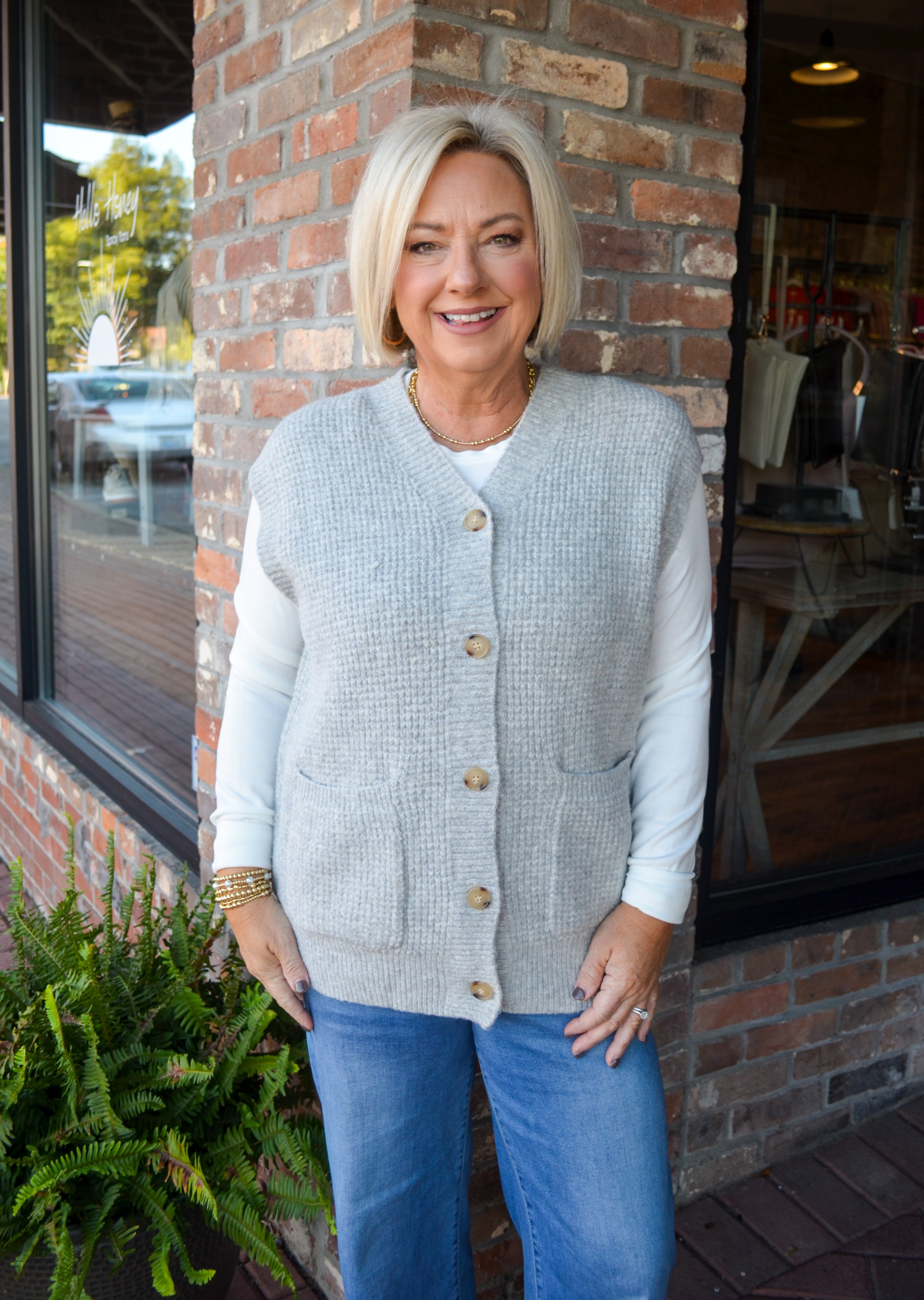 Cozy Feeling Sweater Vest