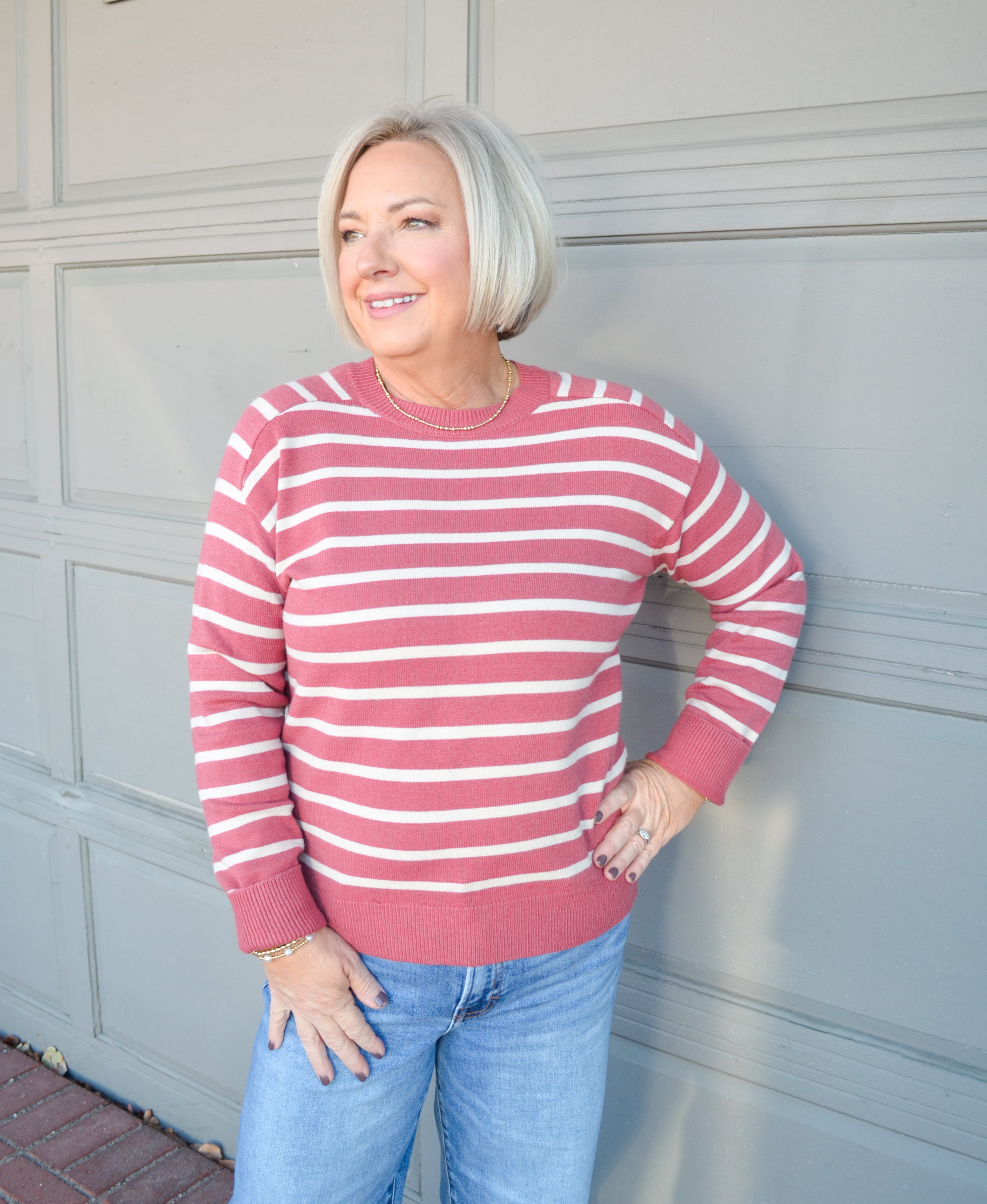 Fall Forecast Sweater in Marsala