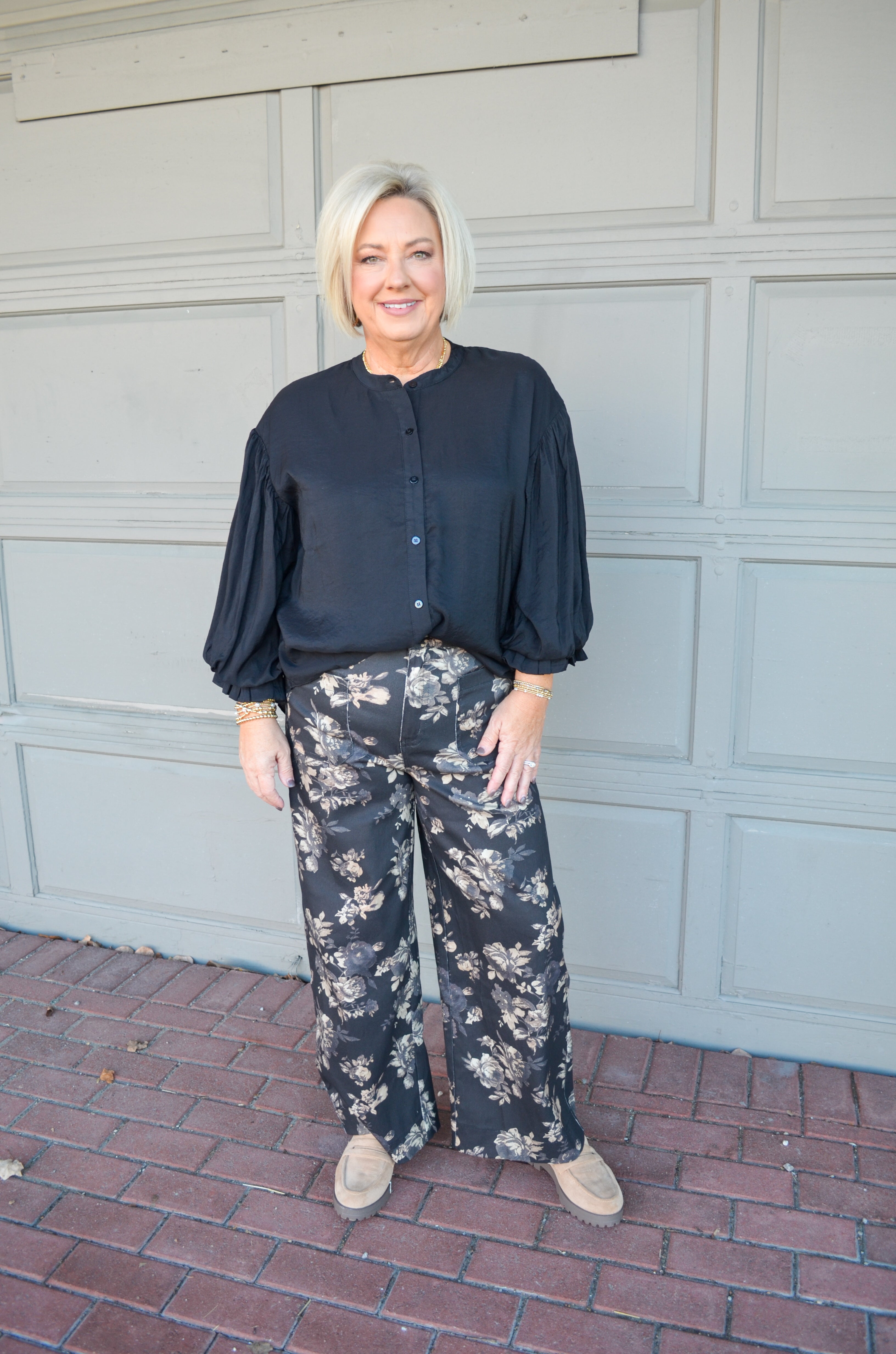 Lovely Views Puff Sleeve Top