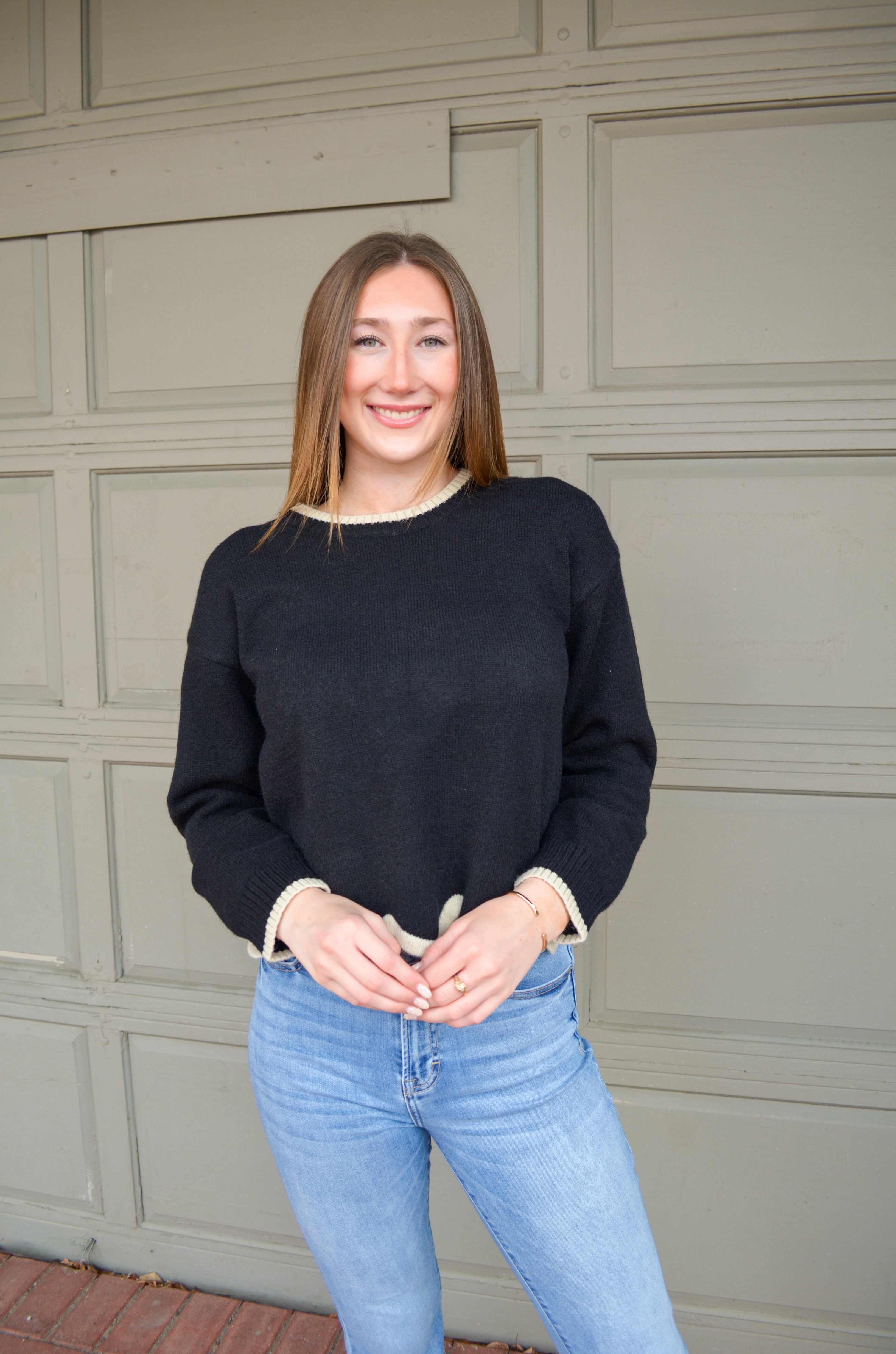 Dreamy Delight Sweater in Black