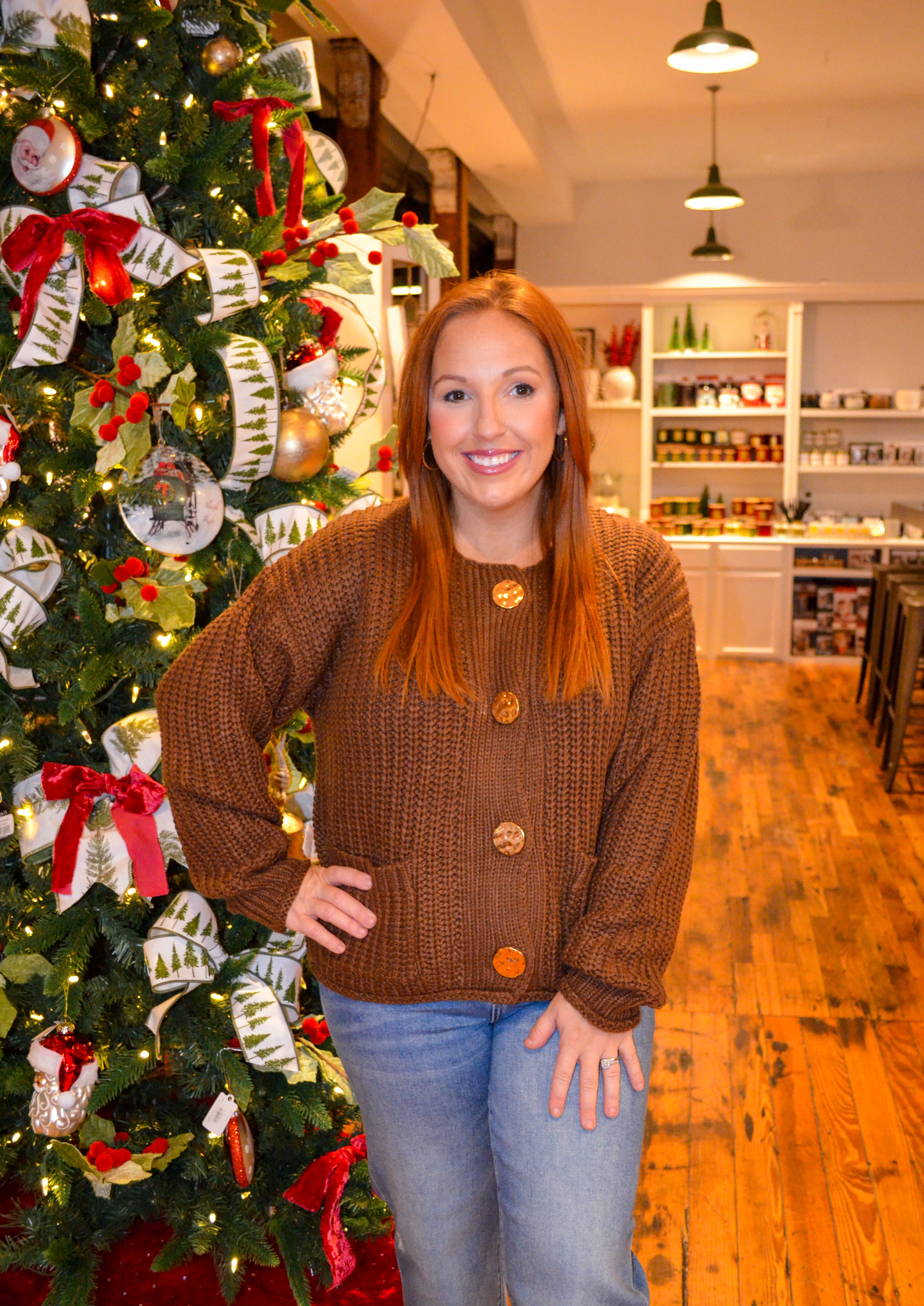 Mocha Hit Remix Cardigan