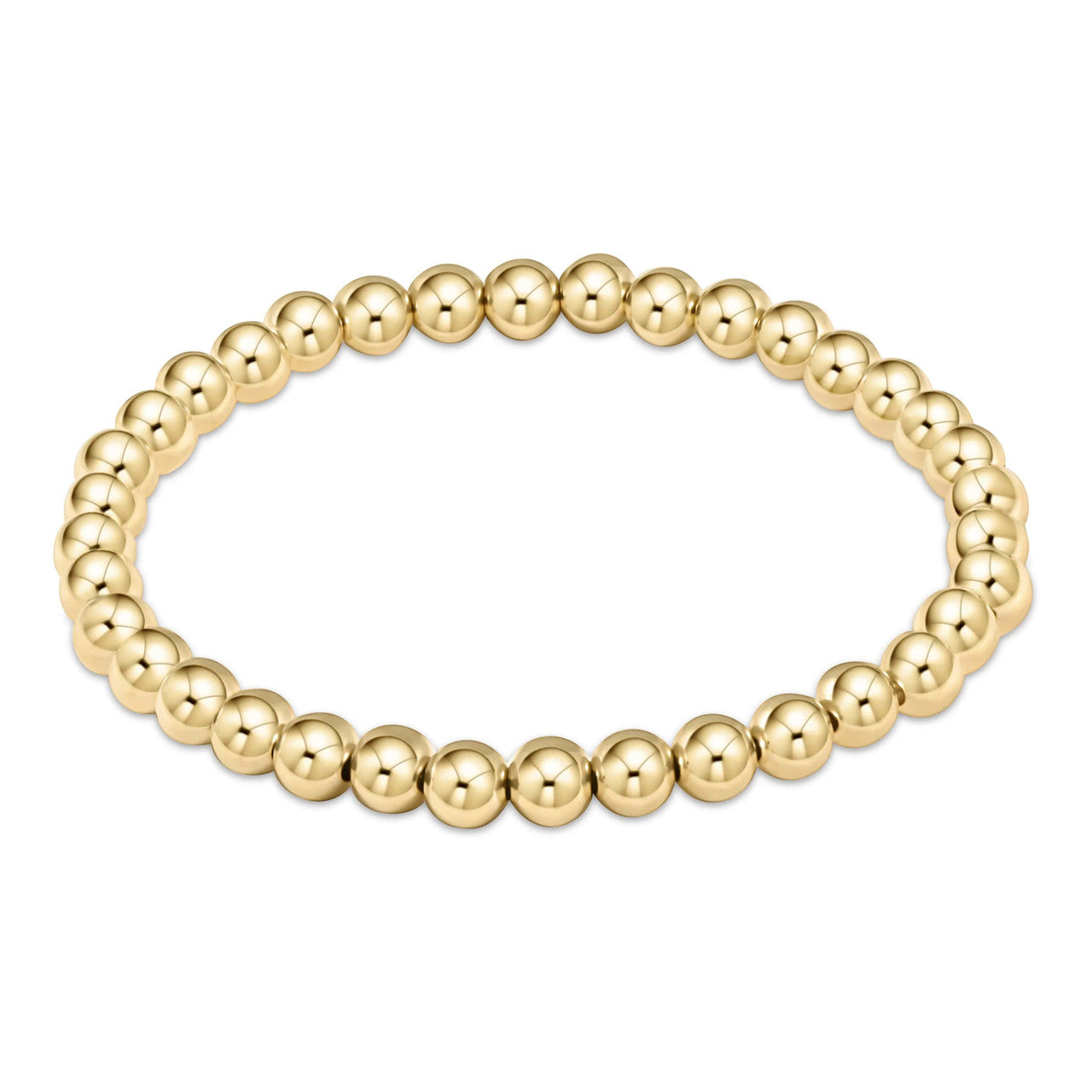 Classic Gold 5mm Bead Bracelet