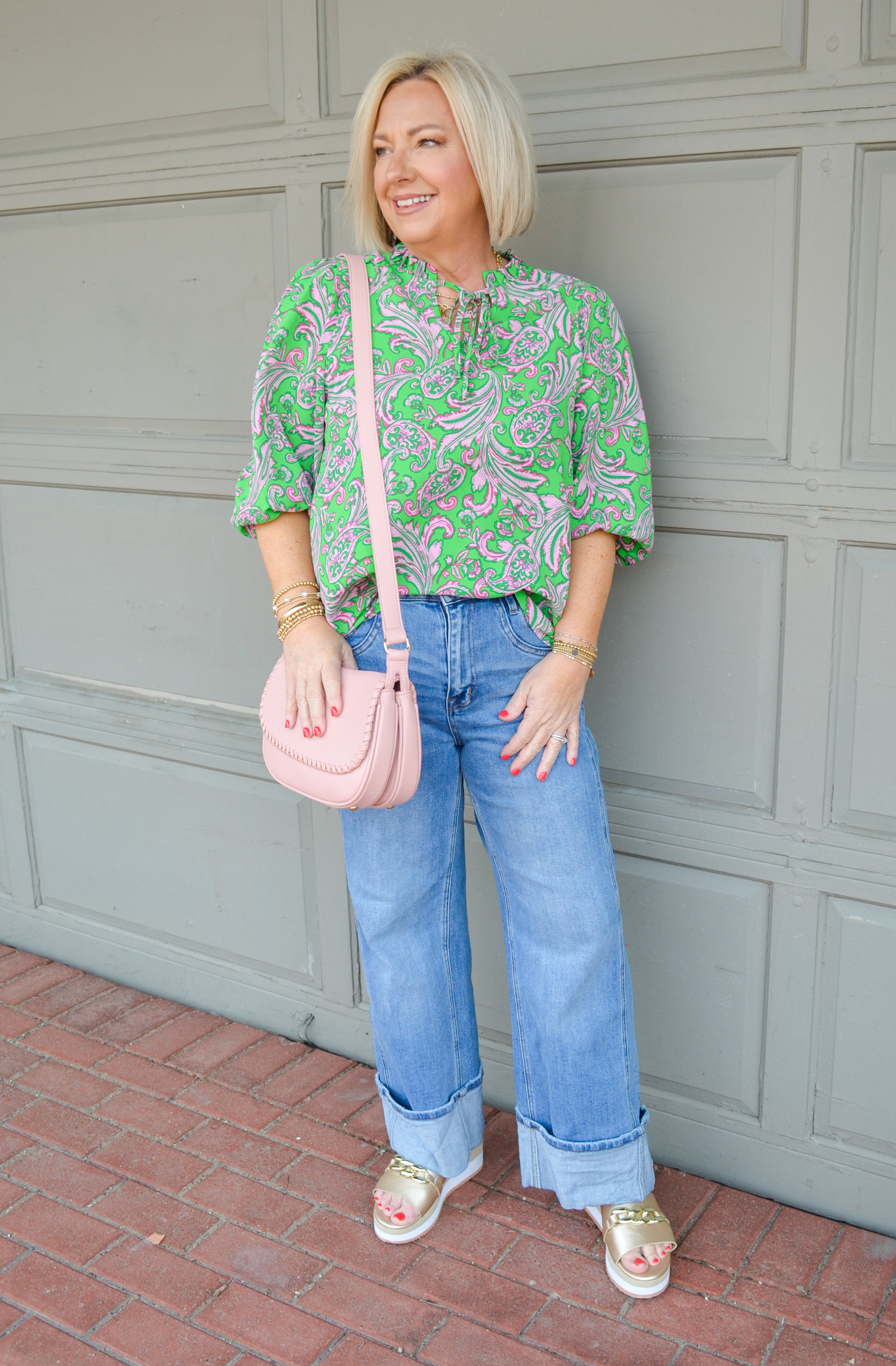 Pretty in Paisley Top
