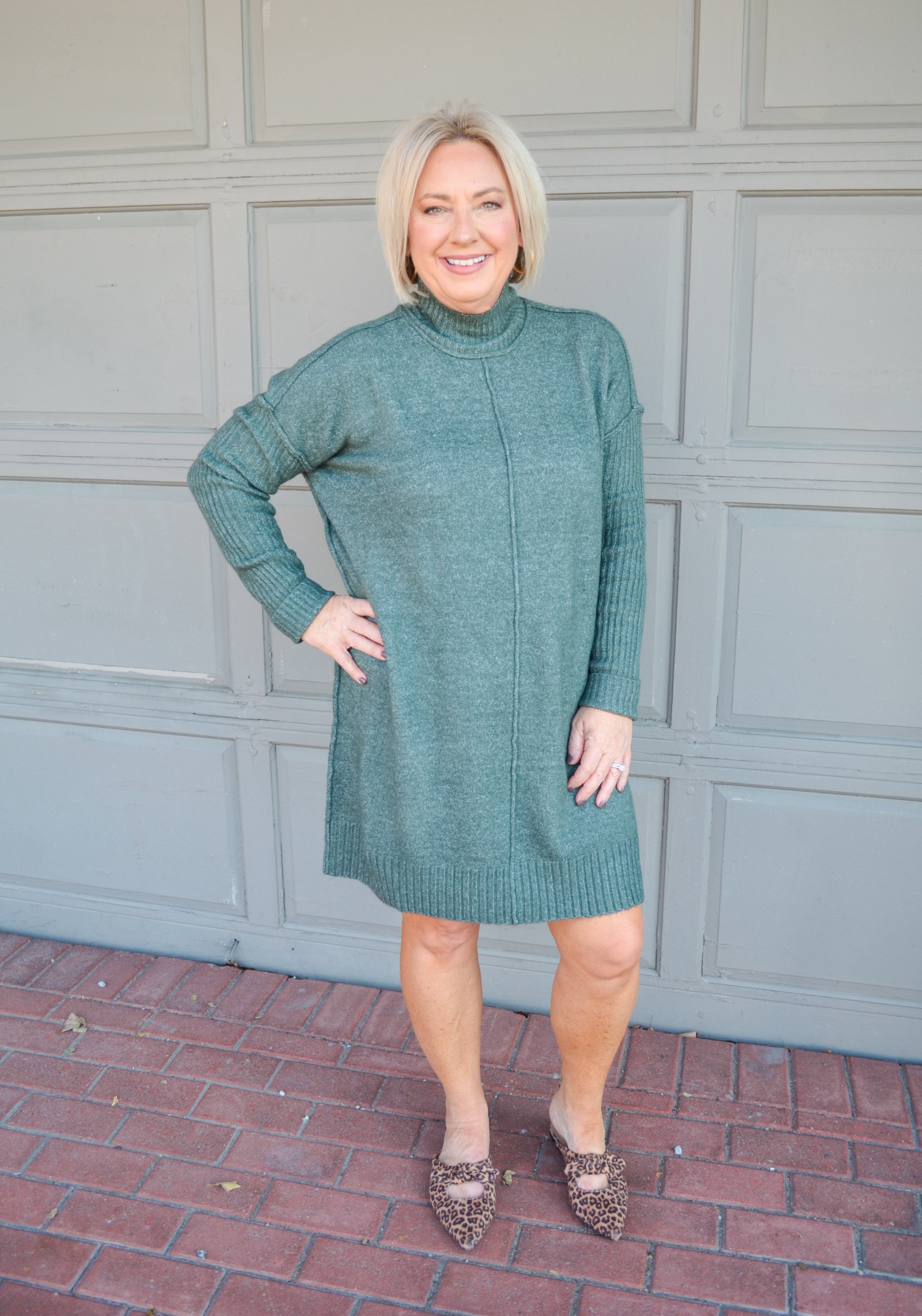 Couture Charm Umgee Sweater Dress