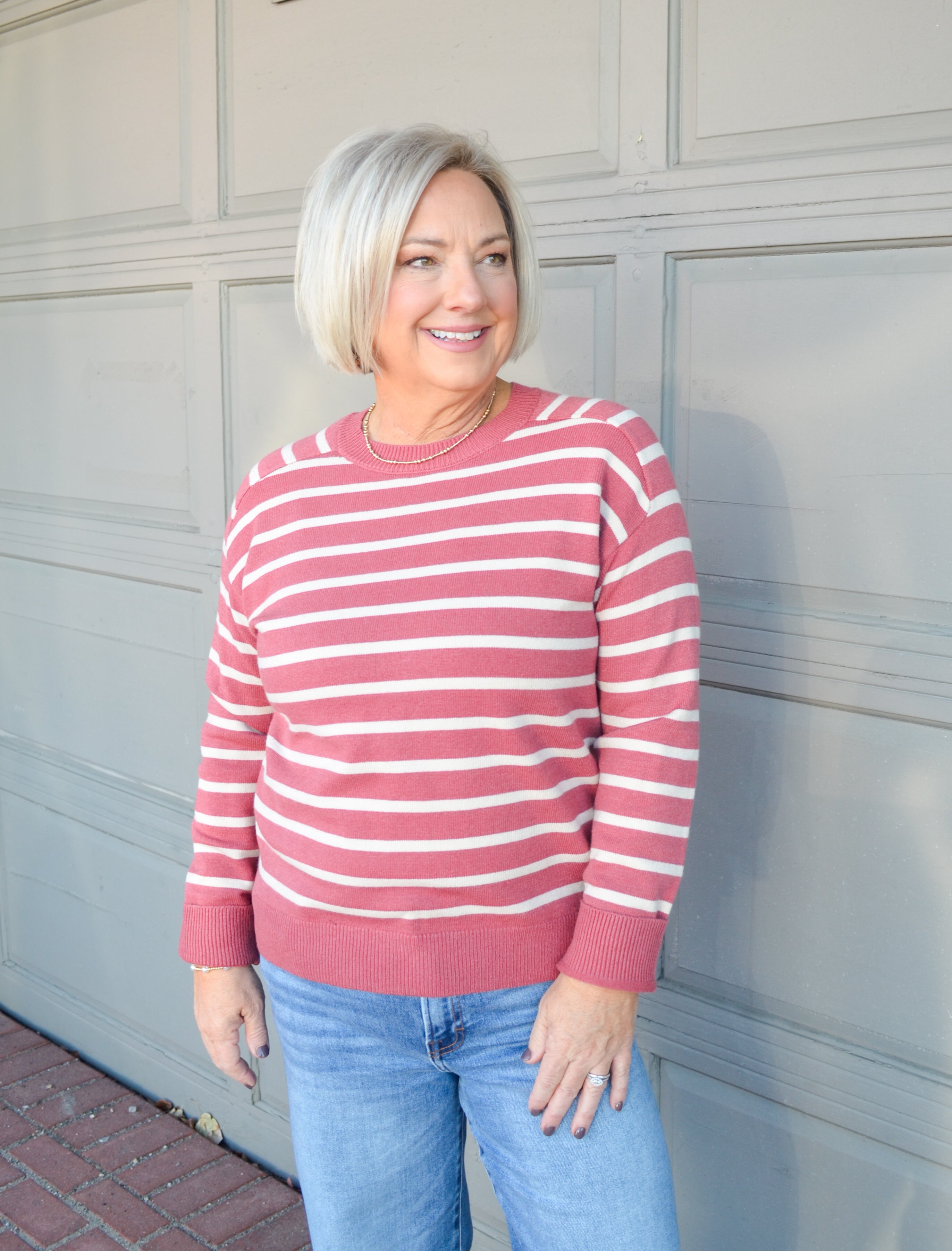 Fall Forecast Sweater in Marsala