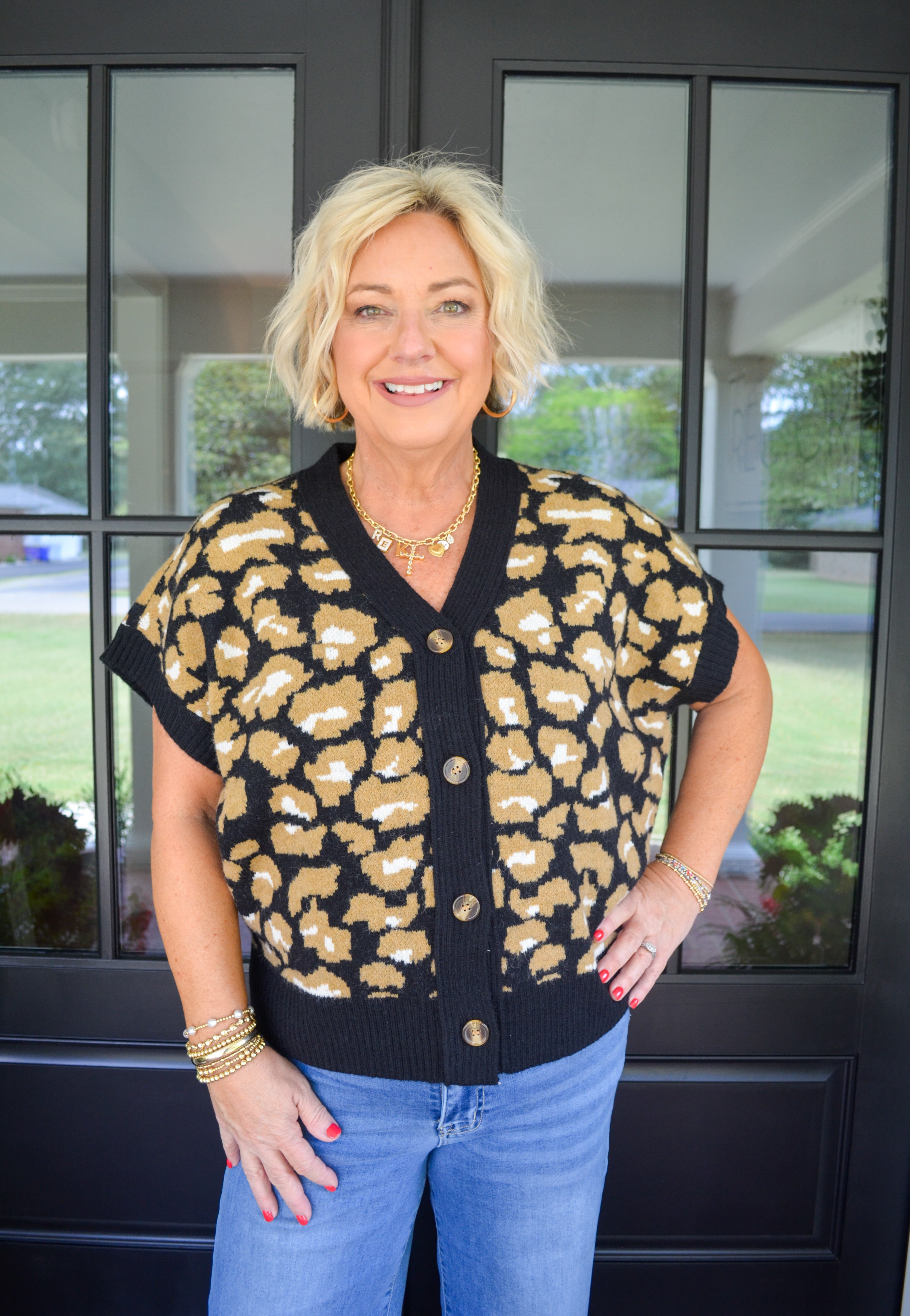 Look My Way Sweater Vest