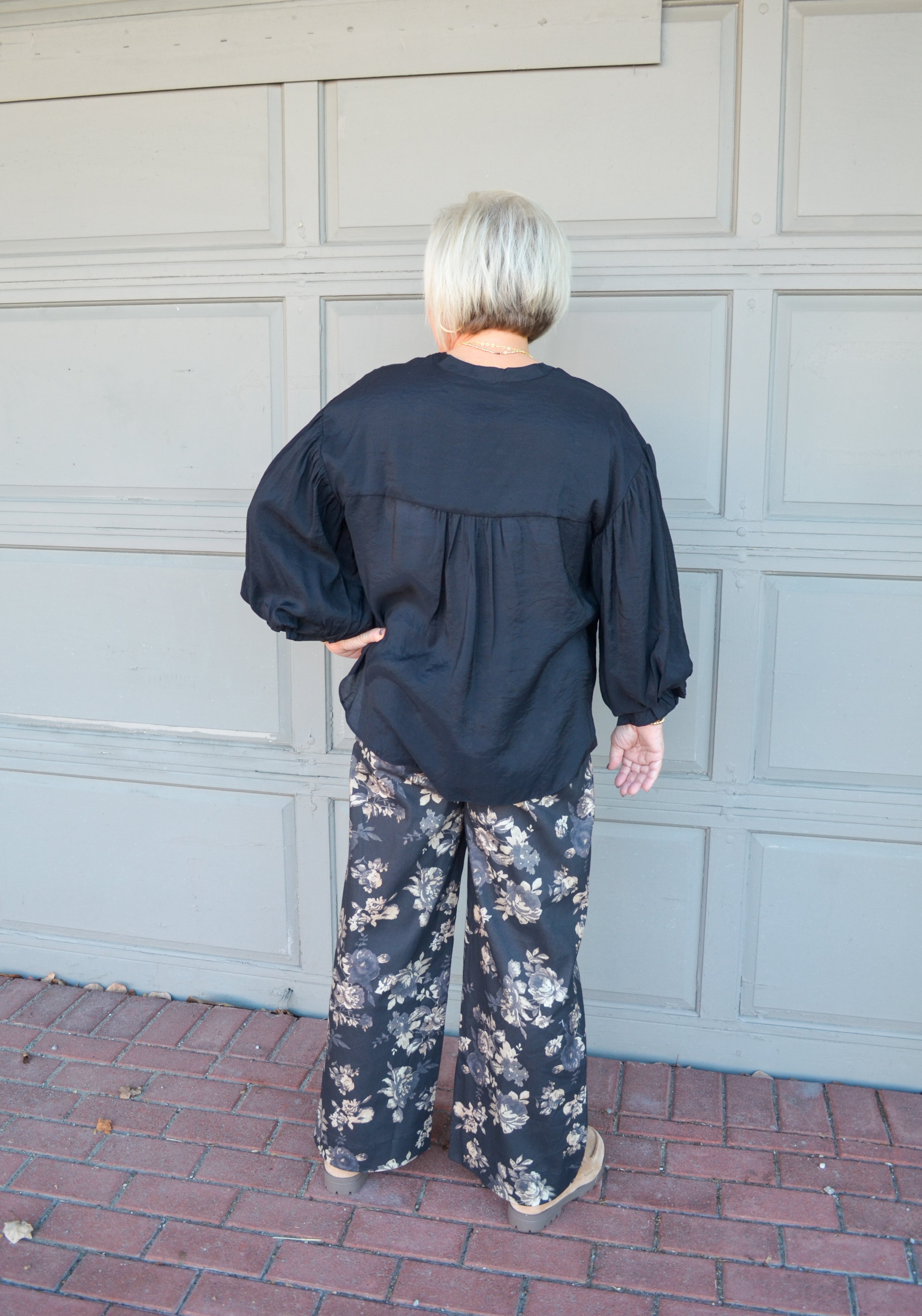 Lovely Views Puff Sleeve Top