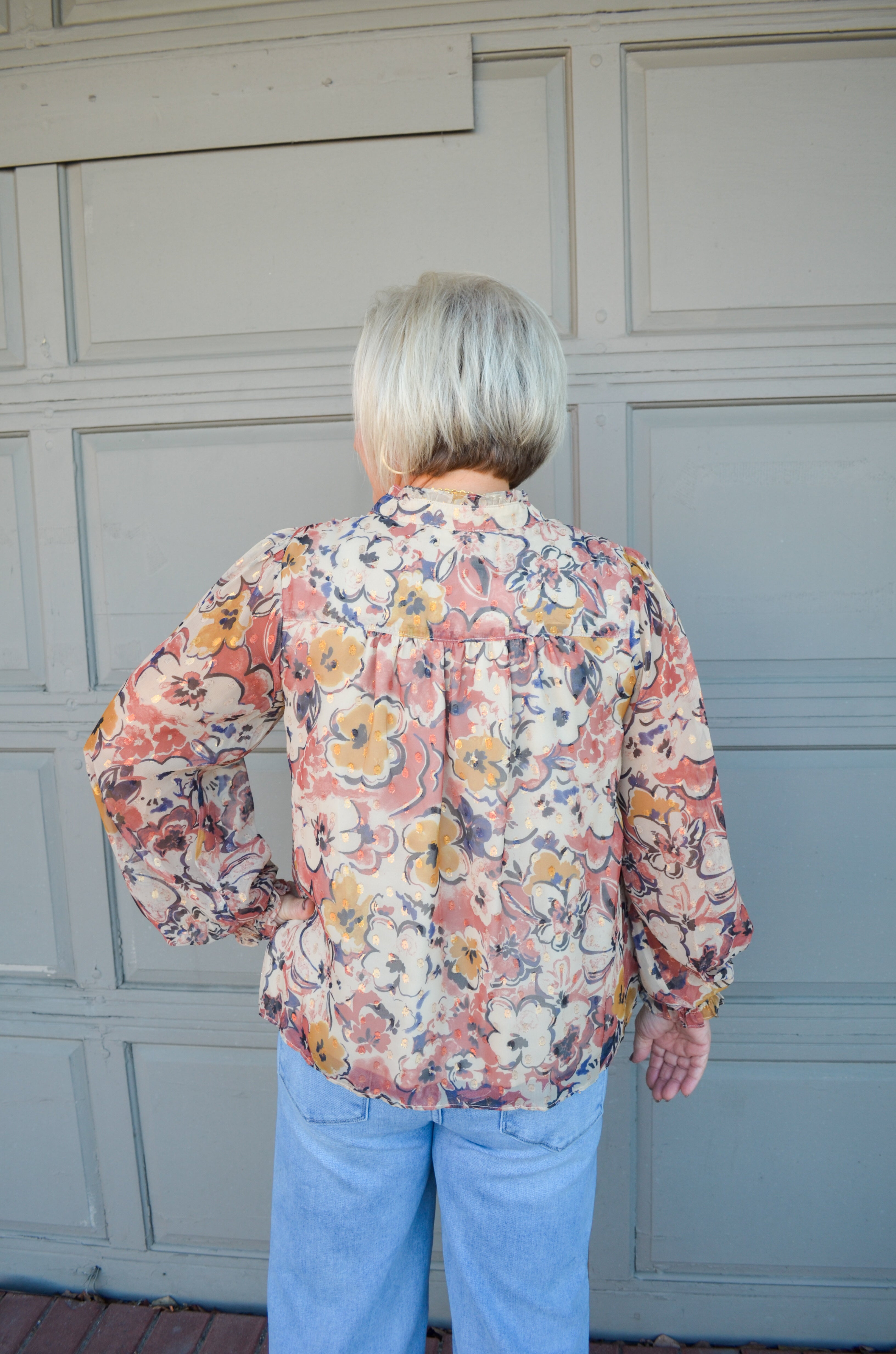 More To Say Long Sleeve Blouse