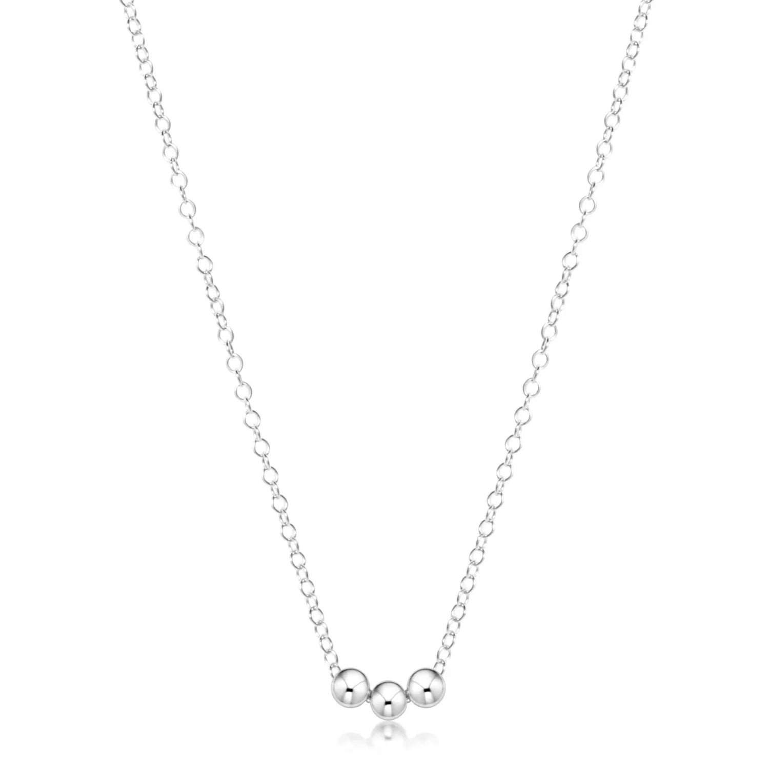16” Necklace Sterling-Joy 6mm Sterling