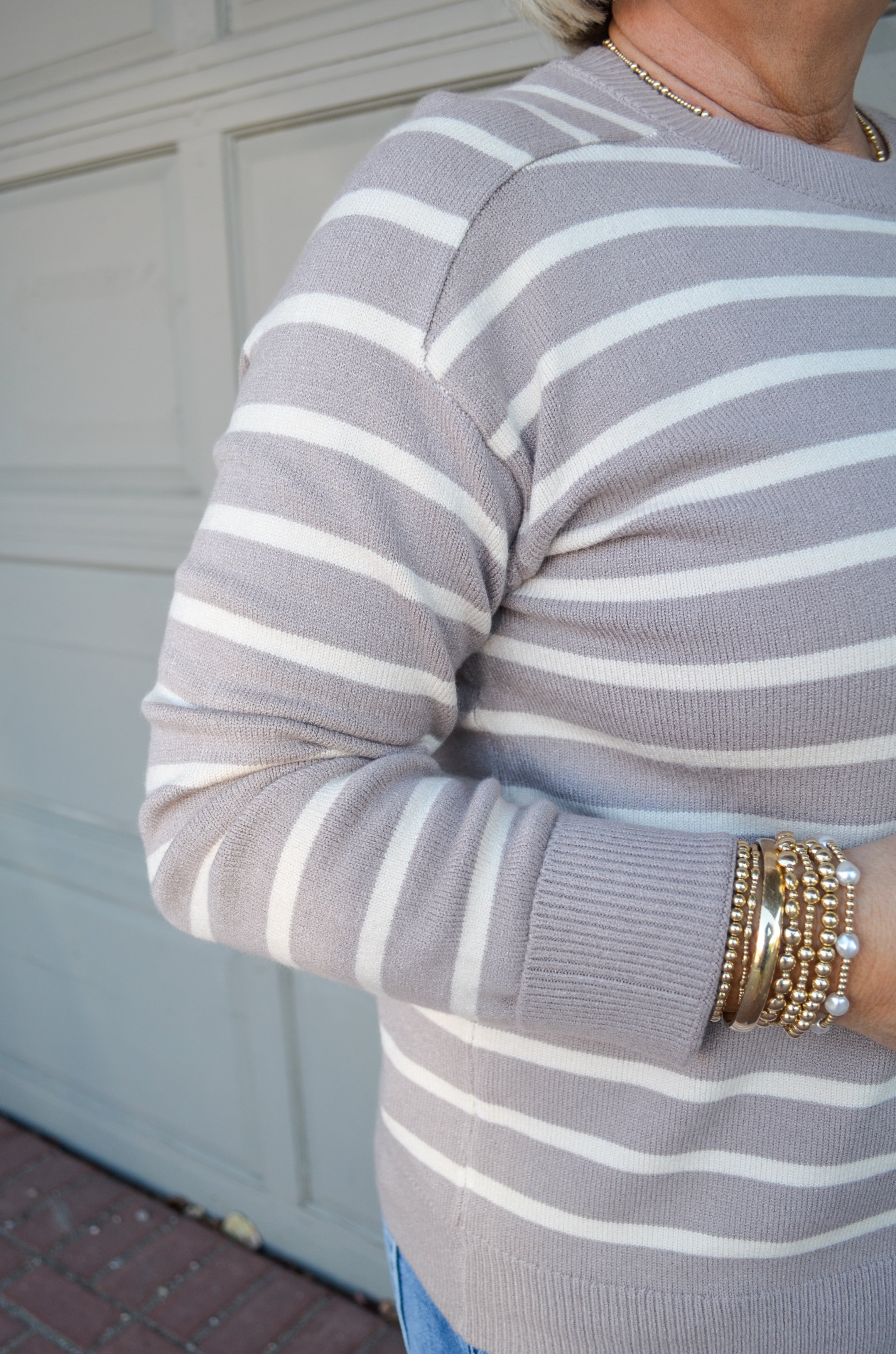 Fall Forecast Sweater in Mocha