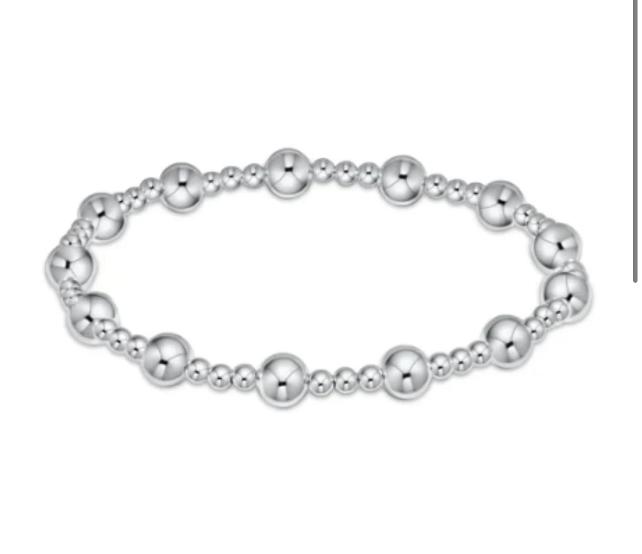 Classic Sincerity Pattern 6mm Sterling Bracelet