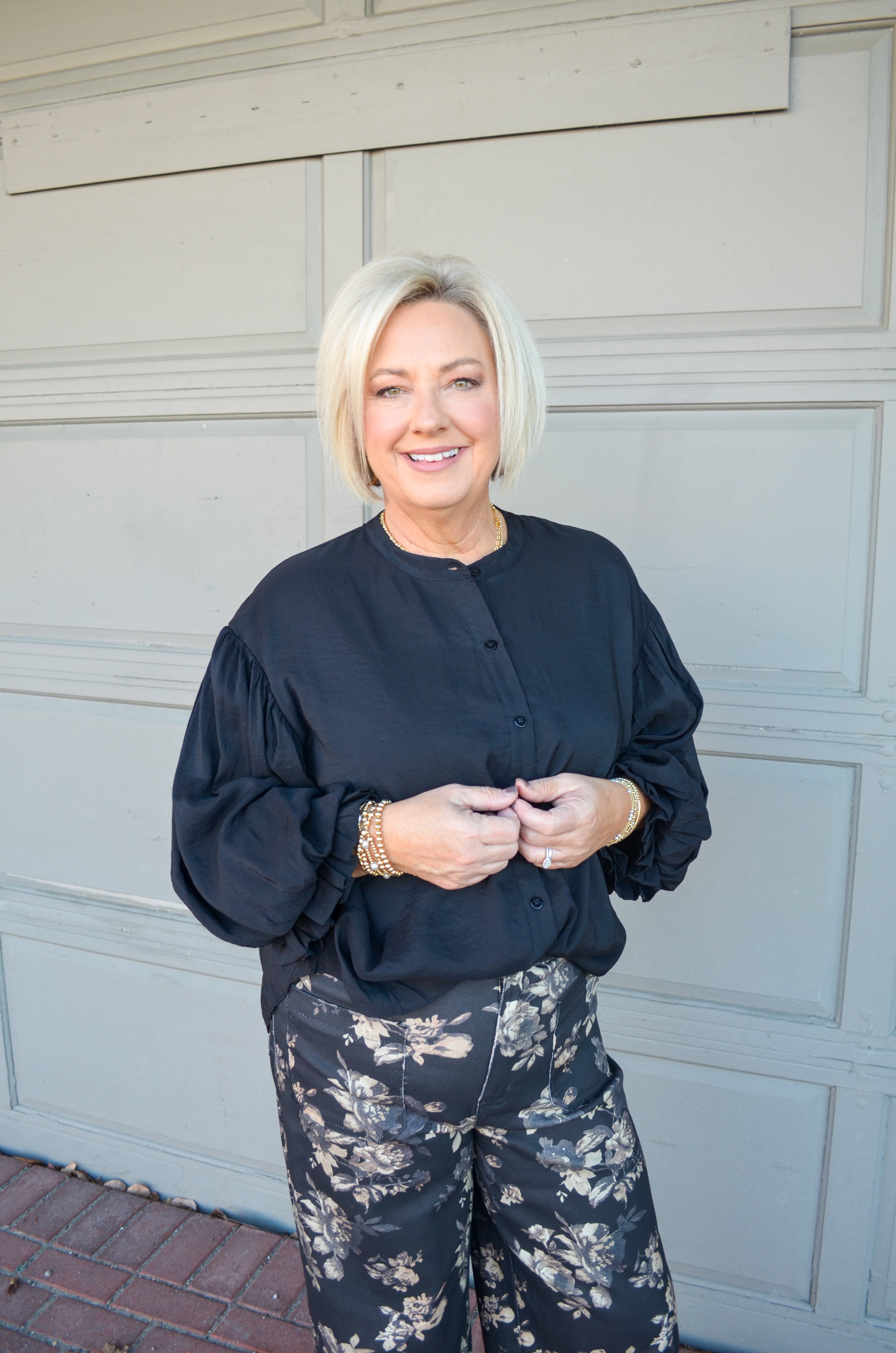 Lovely Views Puff Sleeve Top