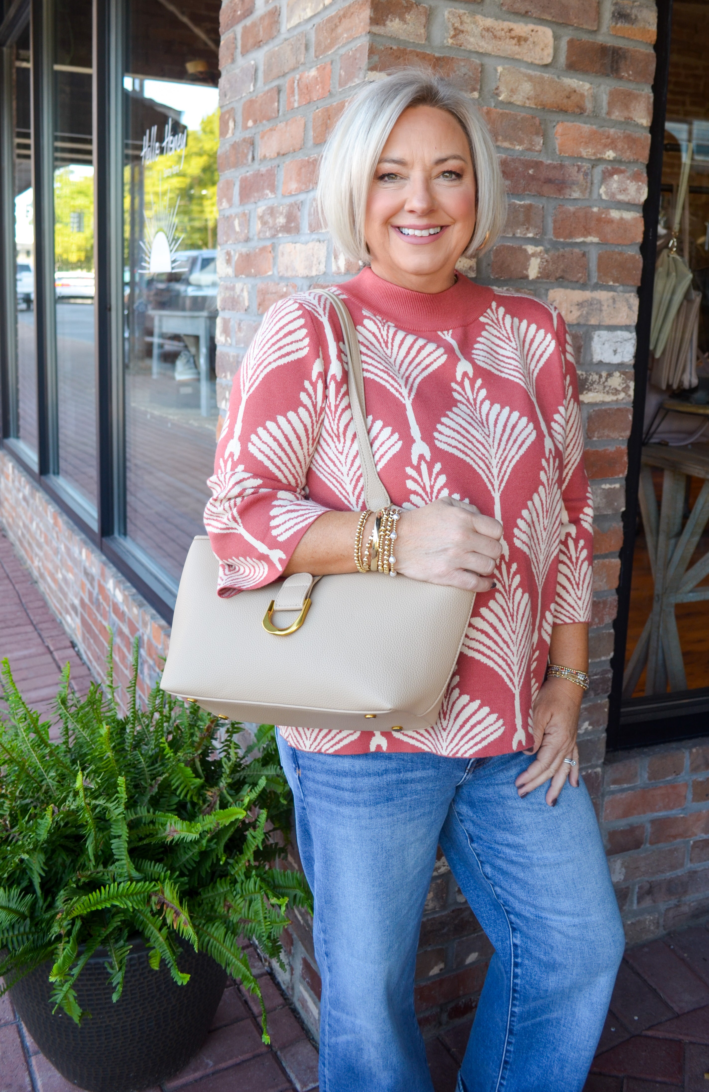 Rose Sweet Charmer Sweater