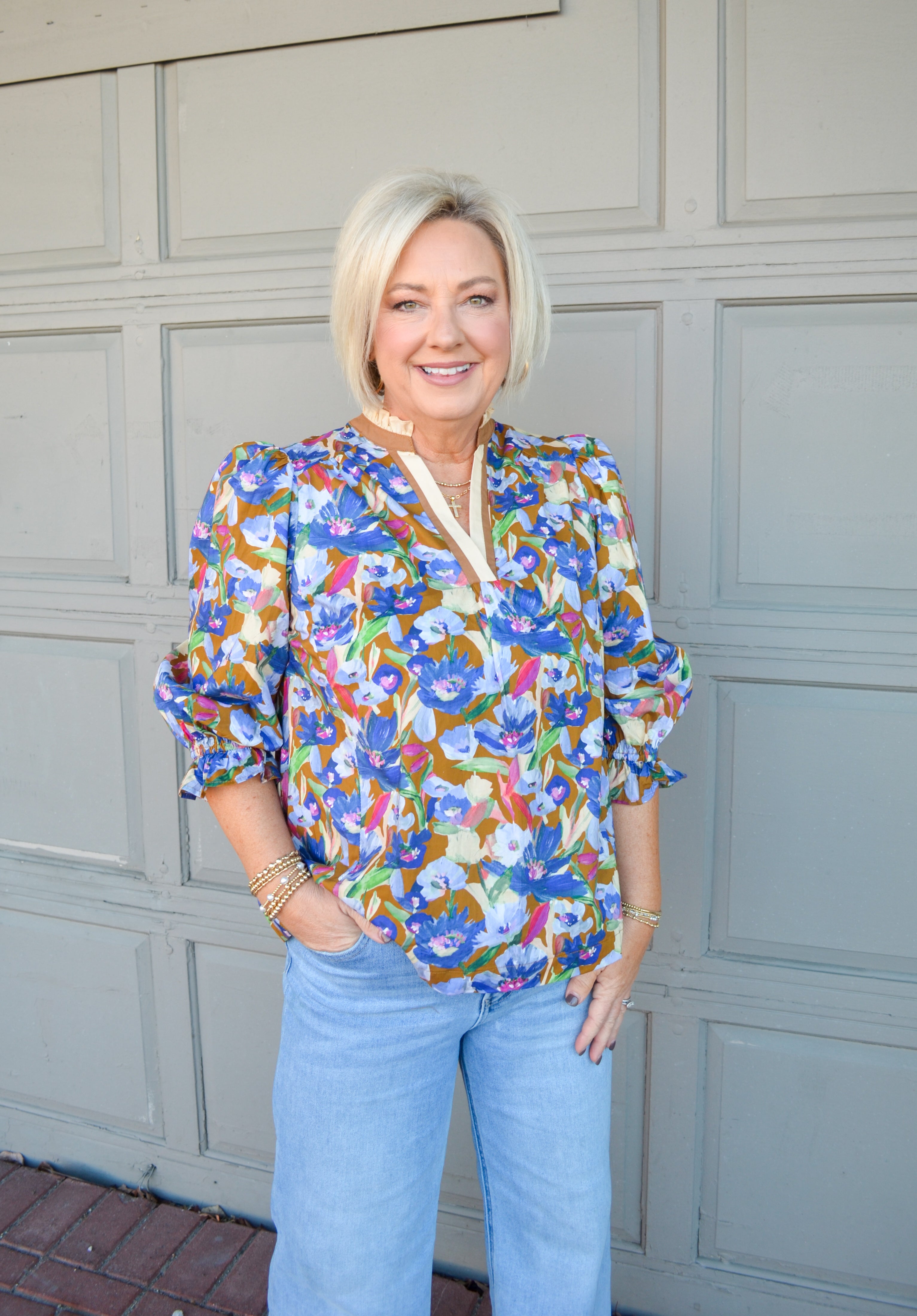 Floral Kind Of Love Umgee Top