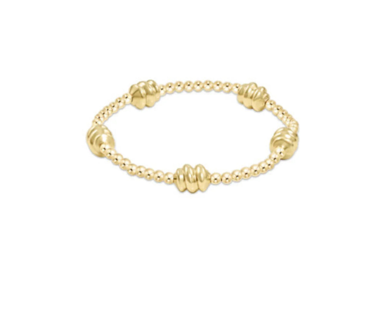 Admire Gold 3mm Bead Bracelet