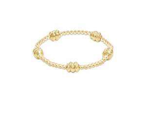 Admire Gold 3mm Bead Bracelet