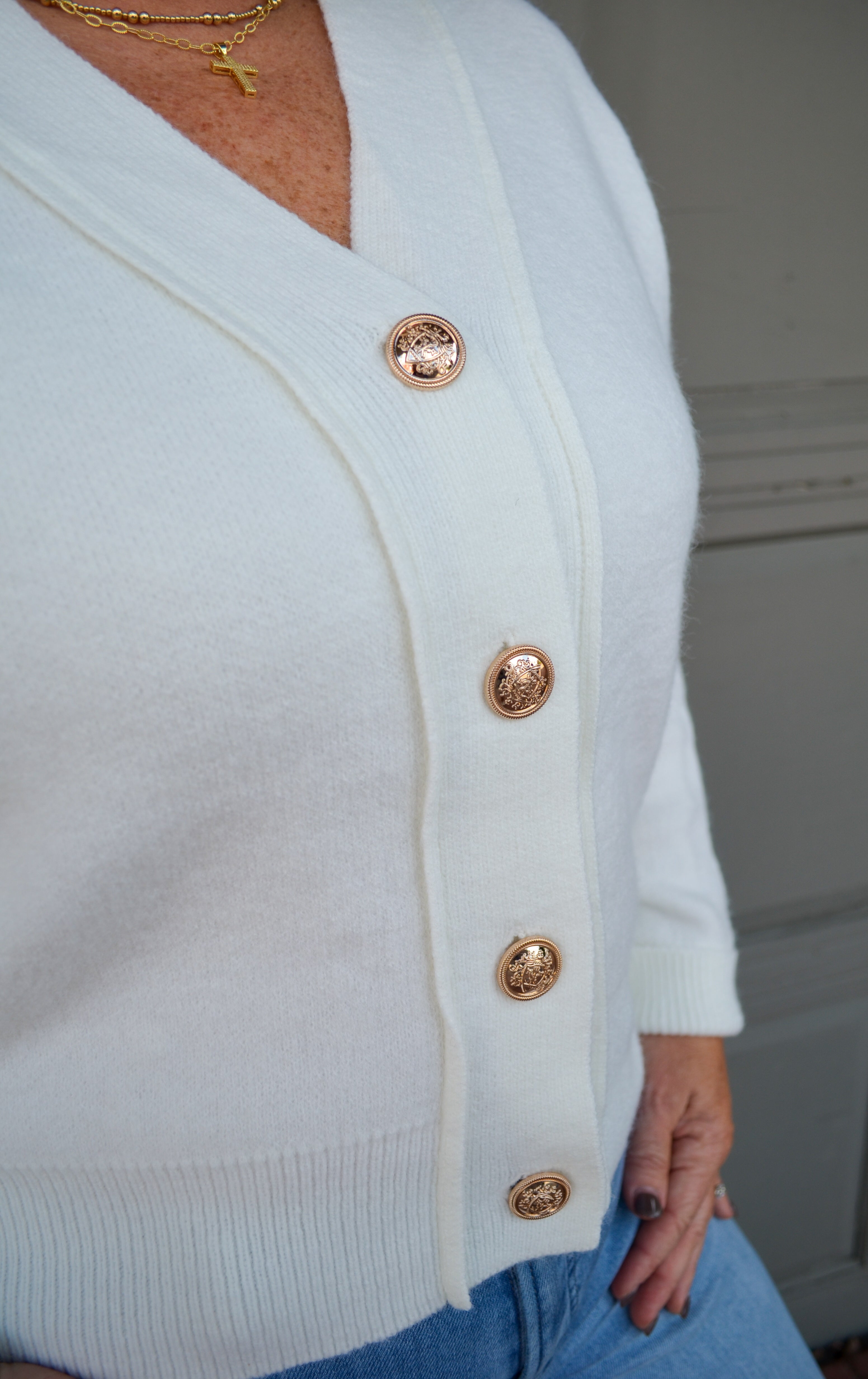 Chic Moment Cream Cardigan