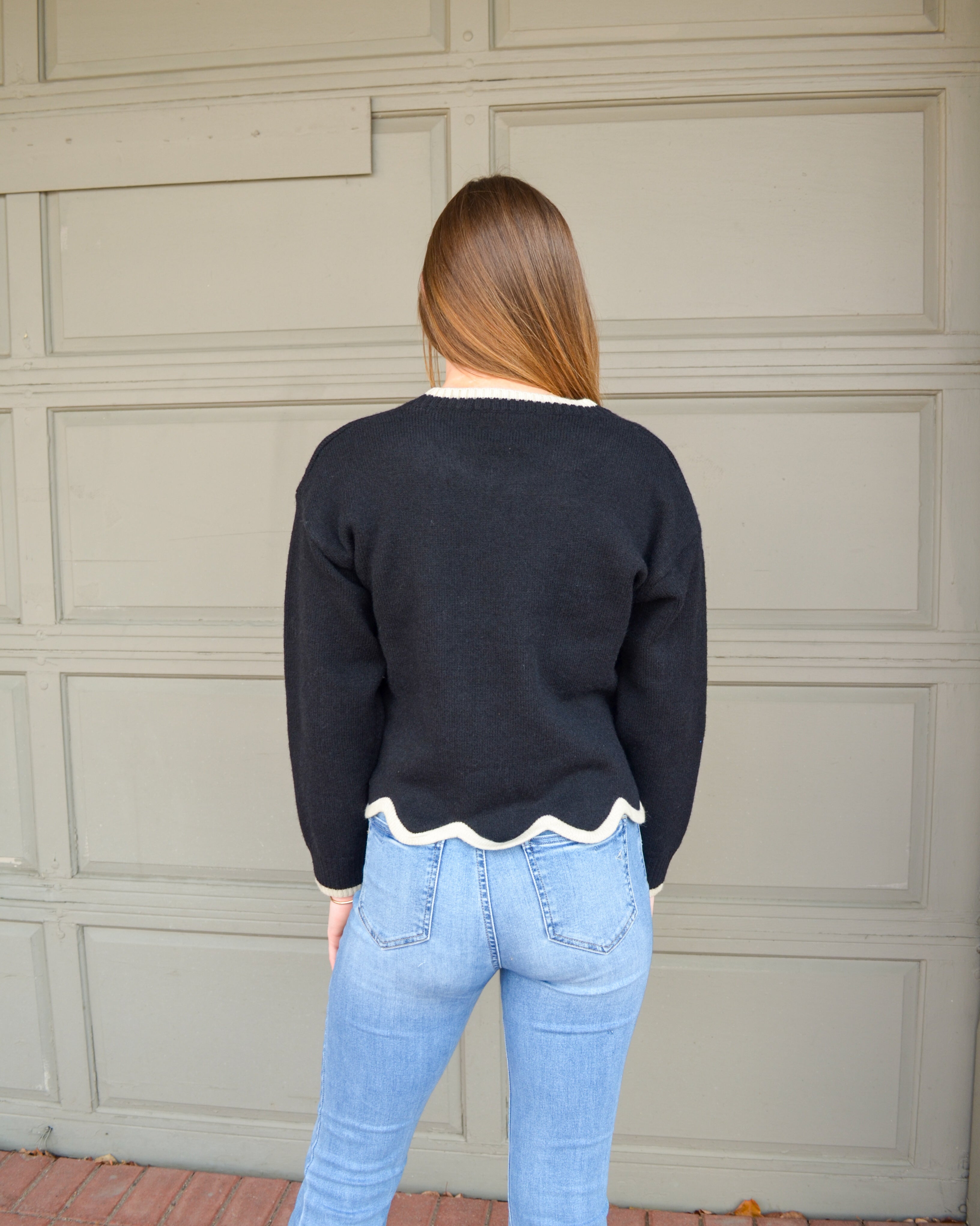 Dreamy Delight Sweater in Black
