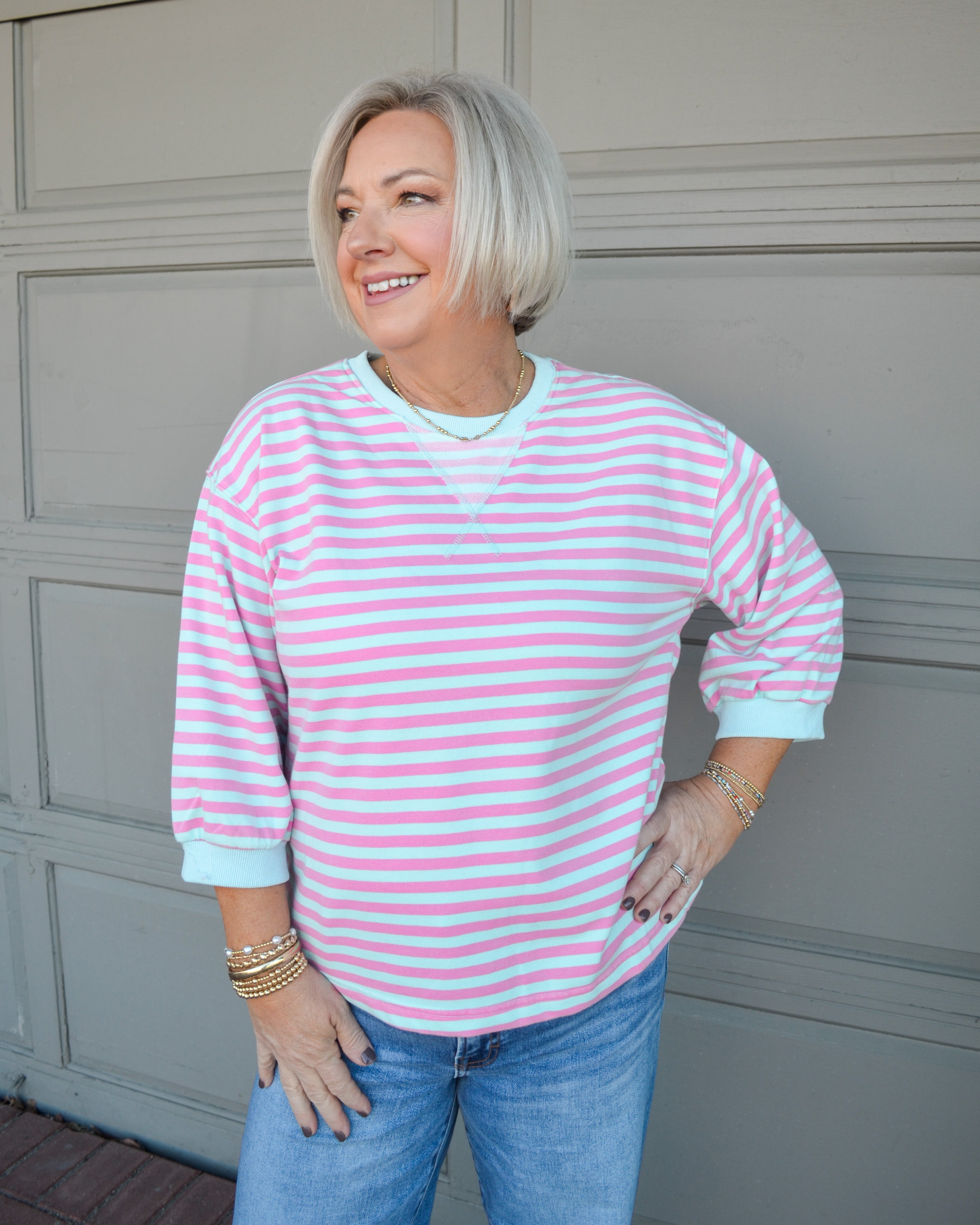 Chic Charms Pullover