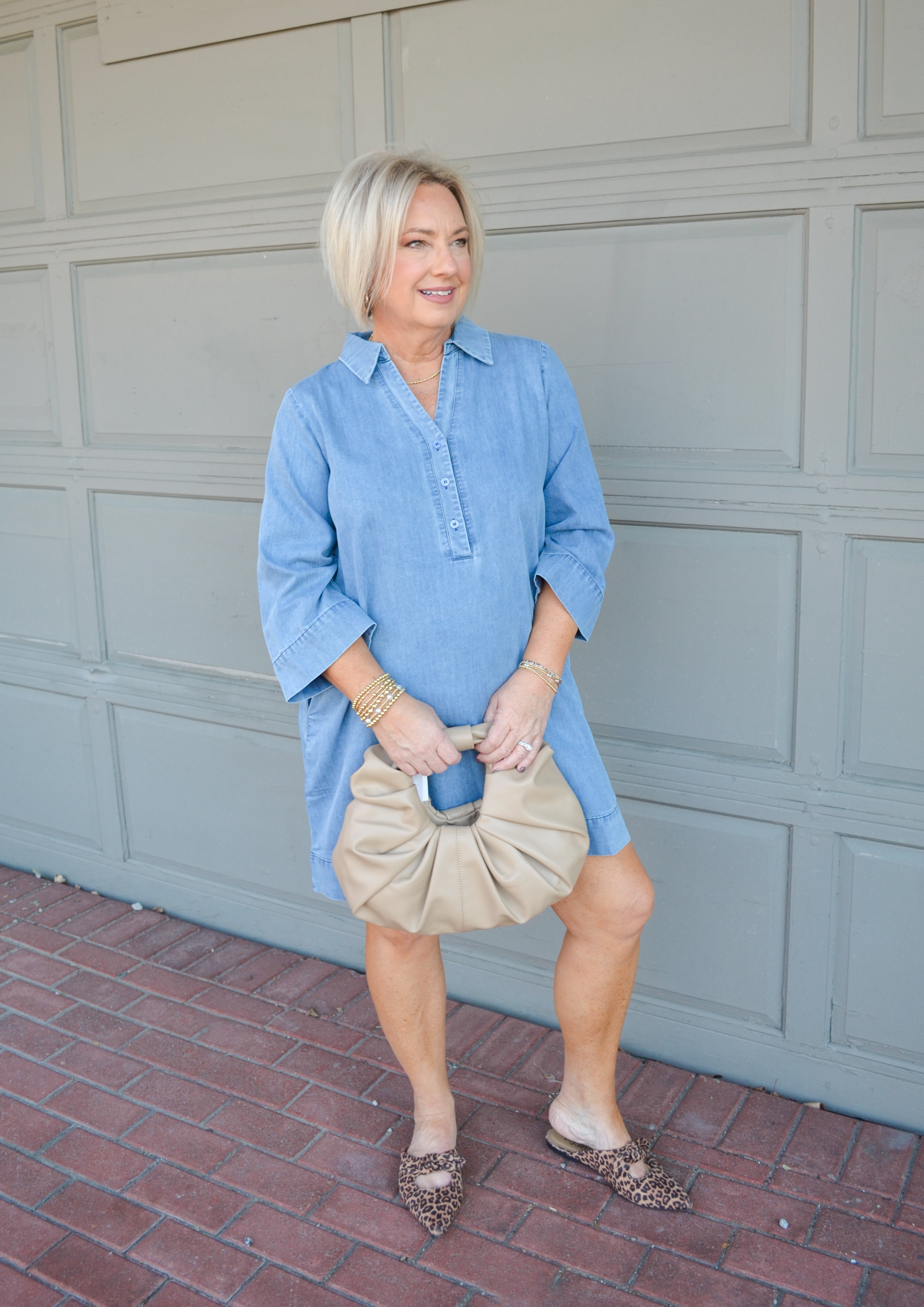 Sunday Market Denim Dress