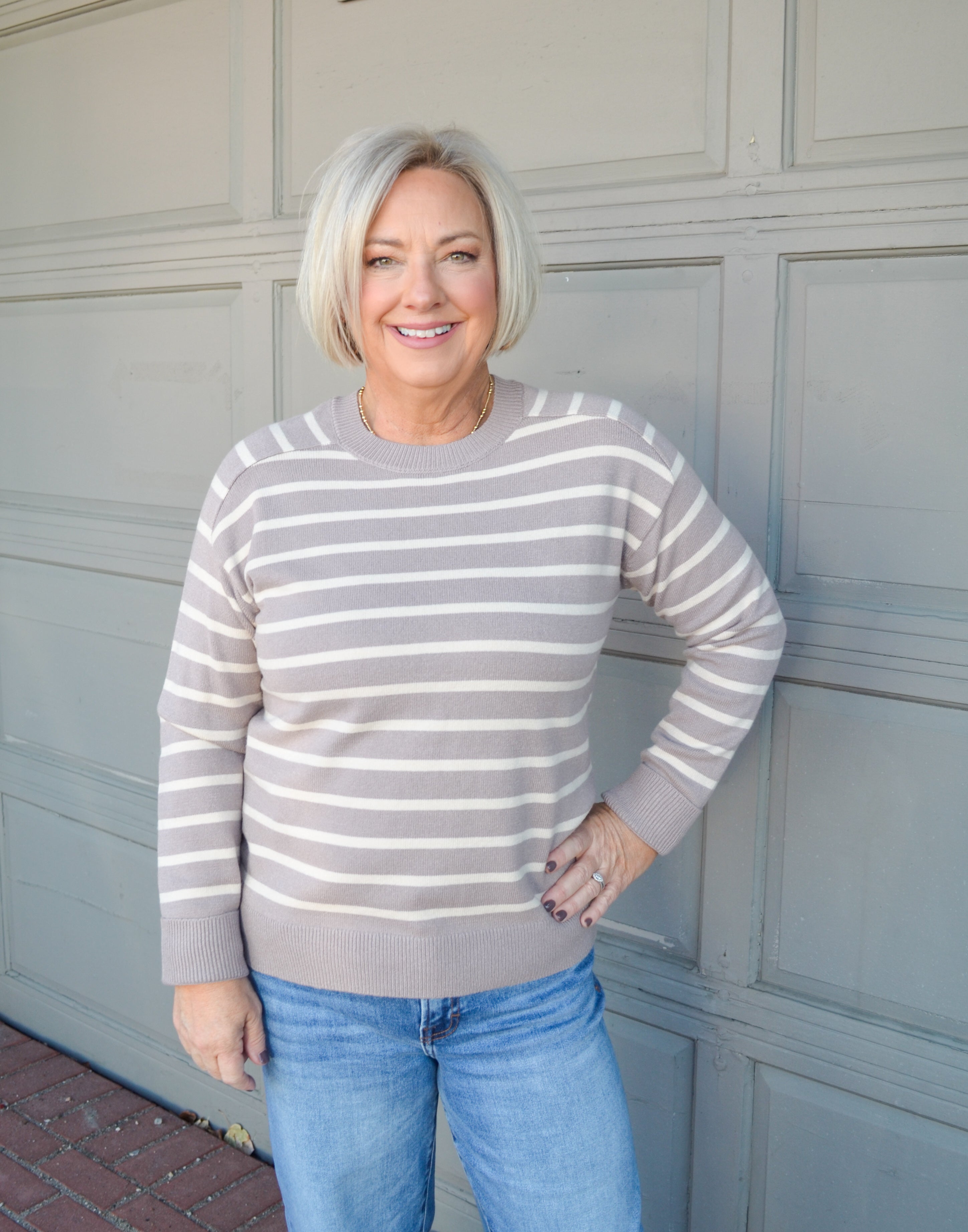 Fall Forecast Sweater in Mocha