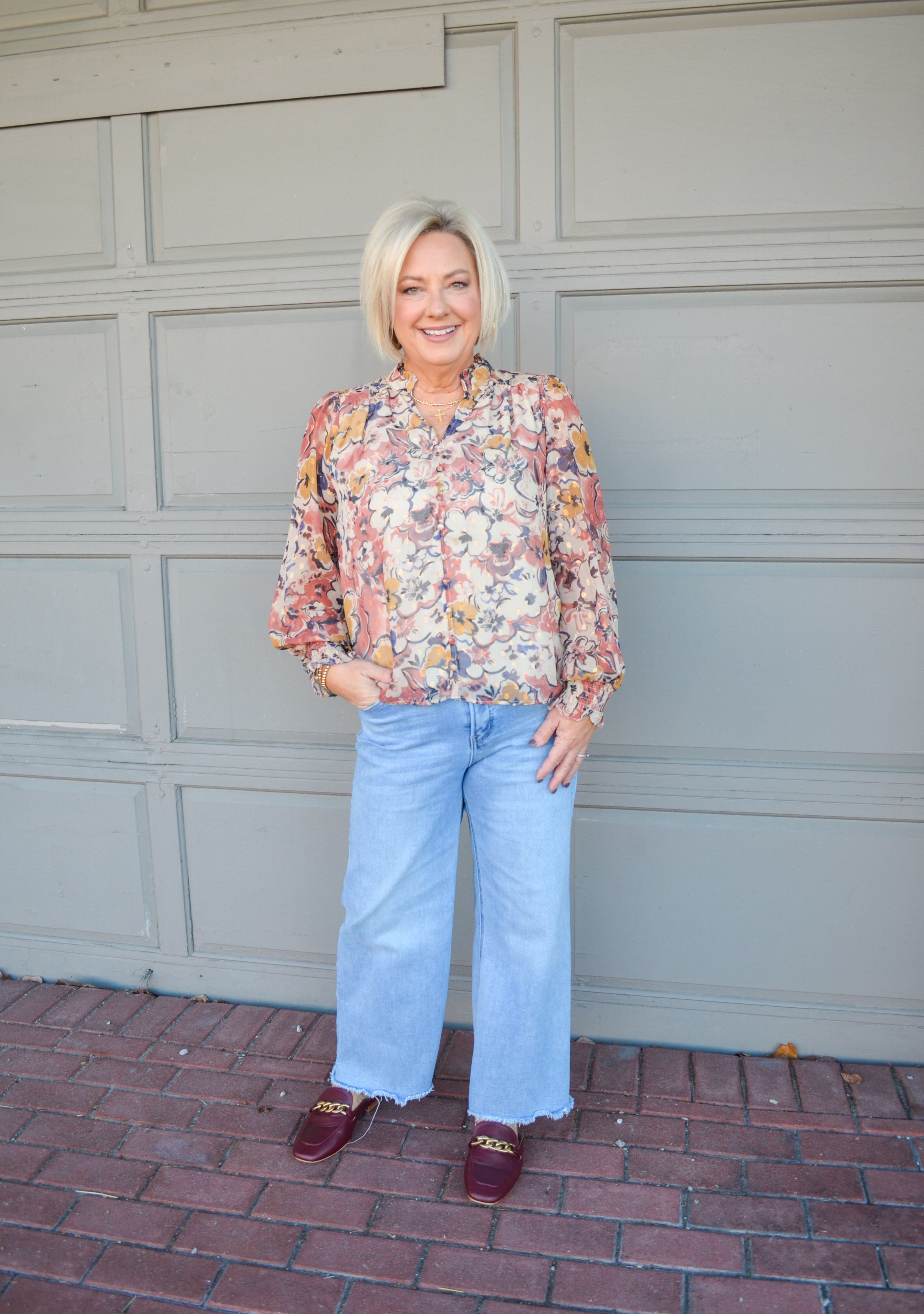 More To Say Long Sleeve Blouse