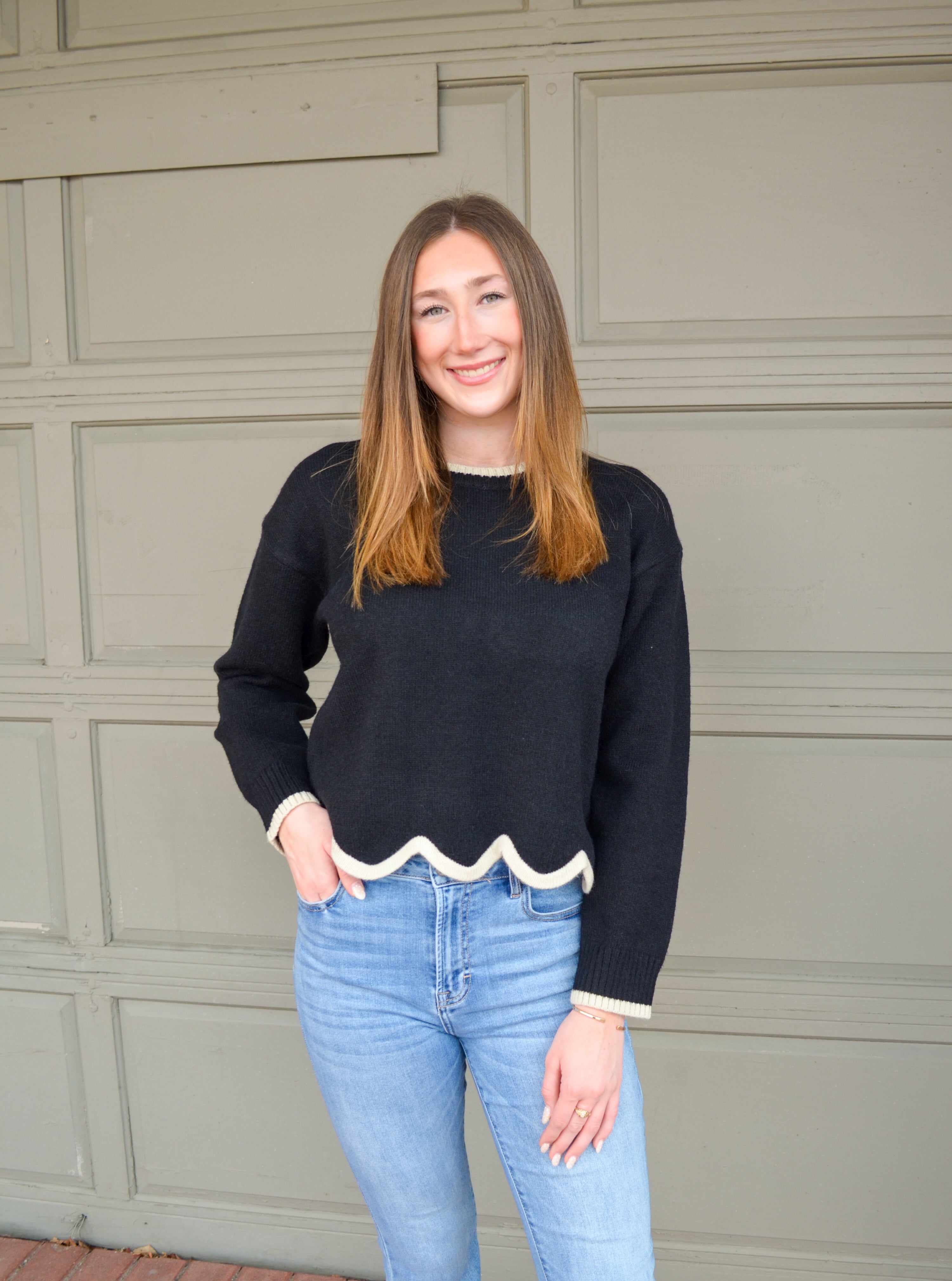 Dreamy Delight Sweater in Black