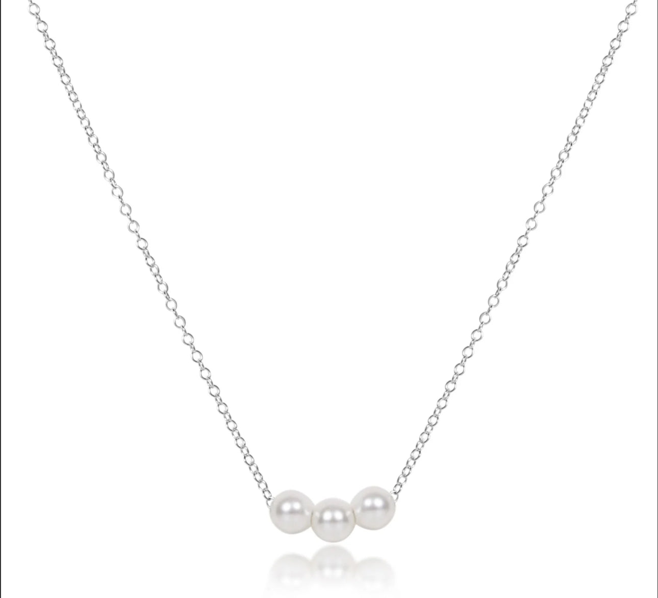 16” Necklace Sterling-Joy Pearl