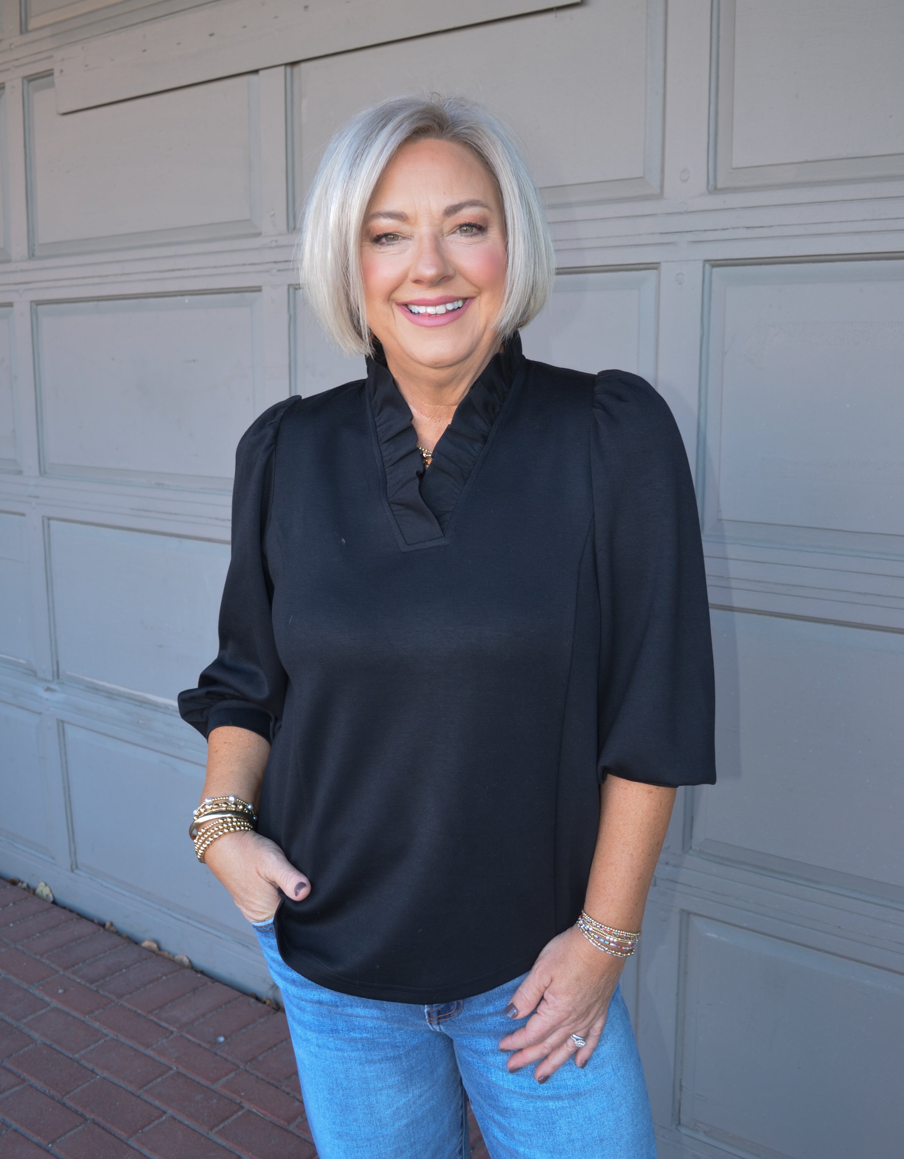 Flirty Smile Umgee Top