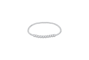 Classic Sterling Beaded Bliss 2mm Sterling Bracelet